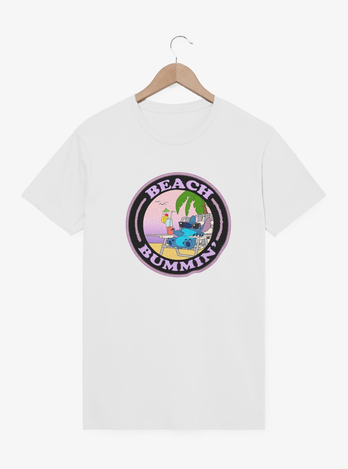 Disney Lilo & Stitch Beach Bummin' T-Shirt, WHITE, hi-res