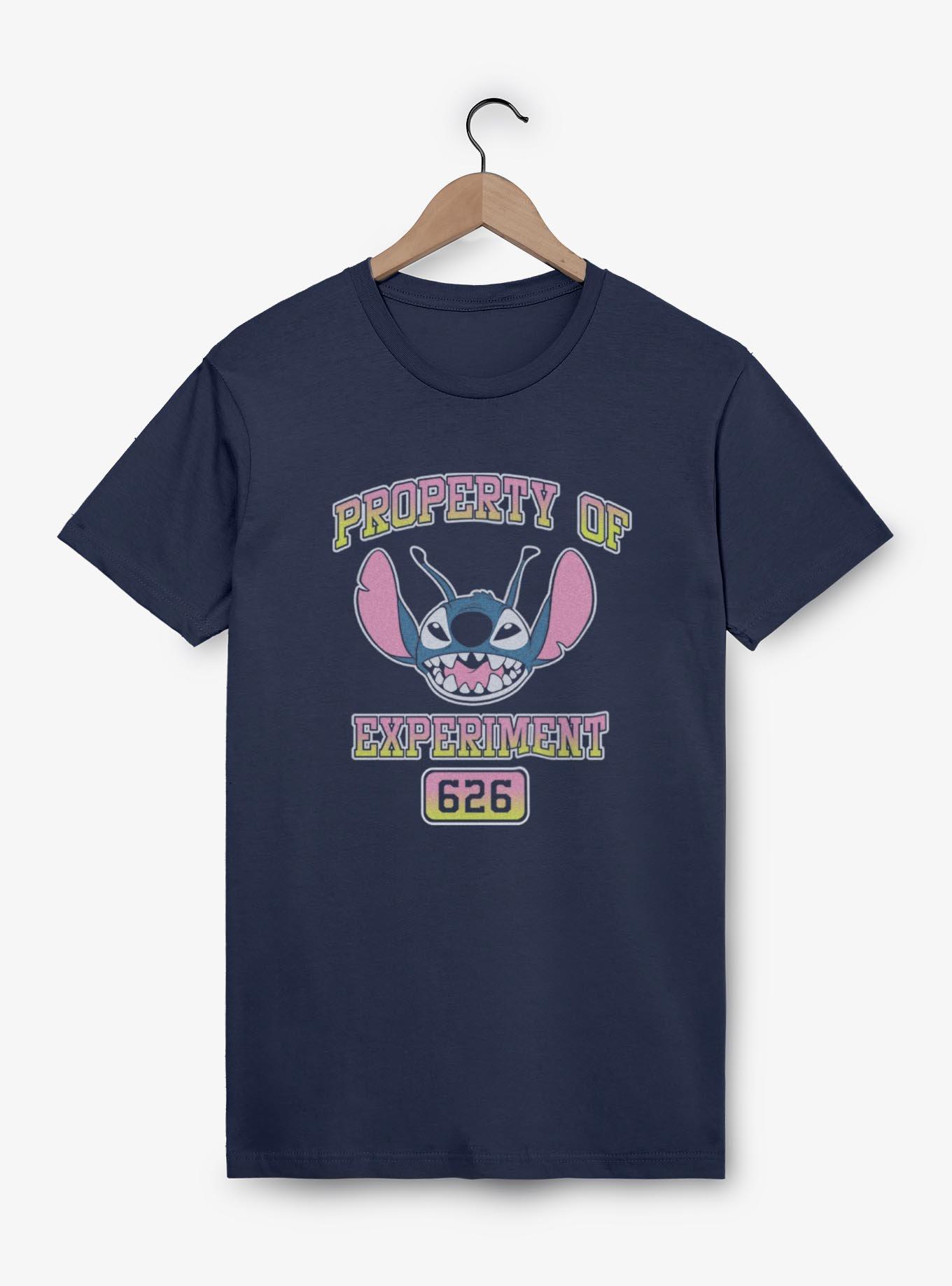 Disney Lilo & Stitch Property Of Experiment 626 T-Shirt, NAVY, hi-res