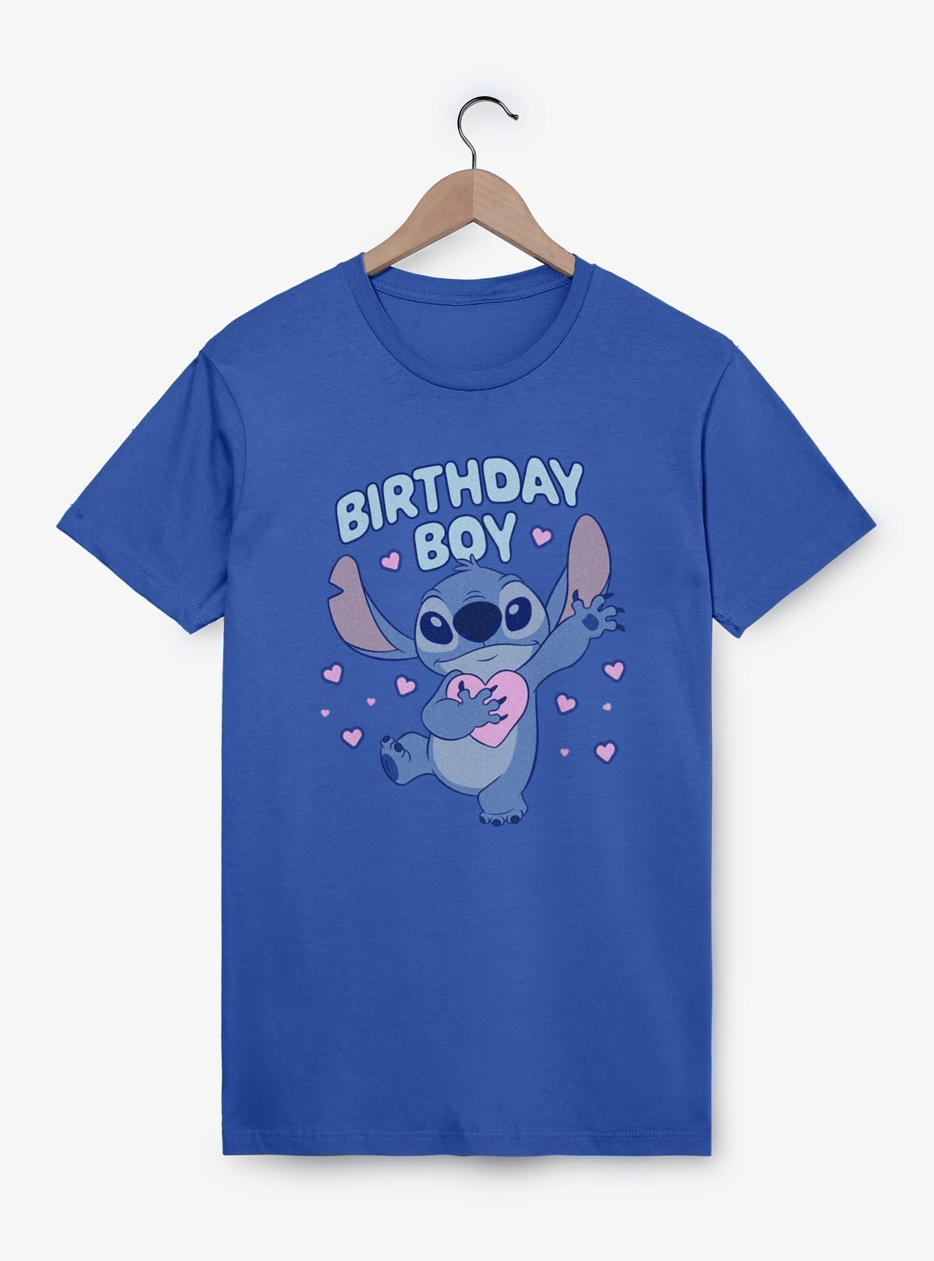 Disney Lilo & Stitch Birthday Boy T-Shirt, ROYAL, hi-res
