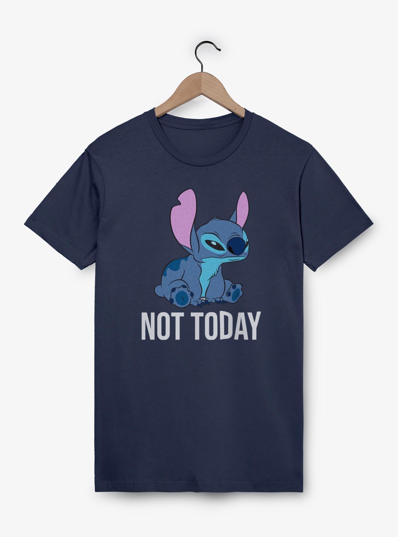 Disney Lilo & Stitch Not Today Stare Down T-Shirt, NAVY, hi-res