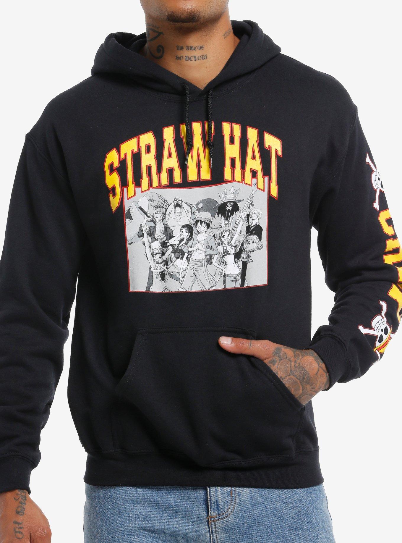 One Piece Straw Hat Crew Varsity Hoodie, , hi-res
