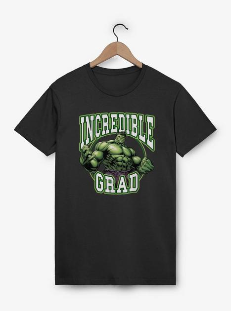 Marvel Avengers Incredible Grad Hulk T-Shirt - BLACK | BoxLunch
