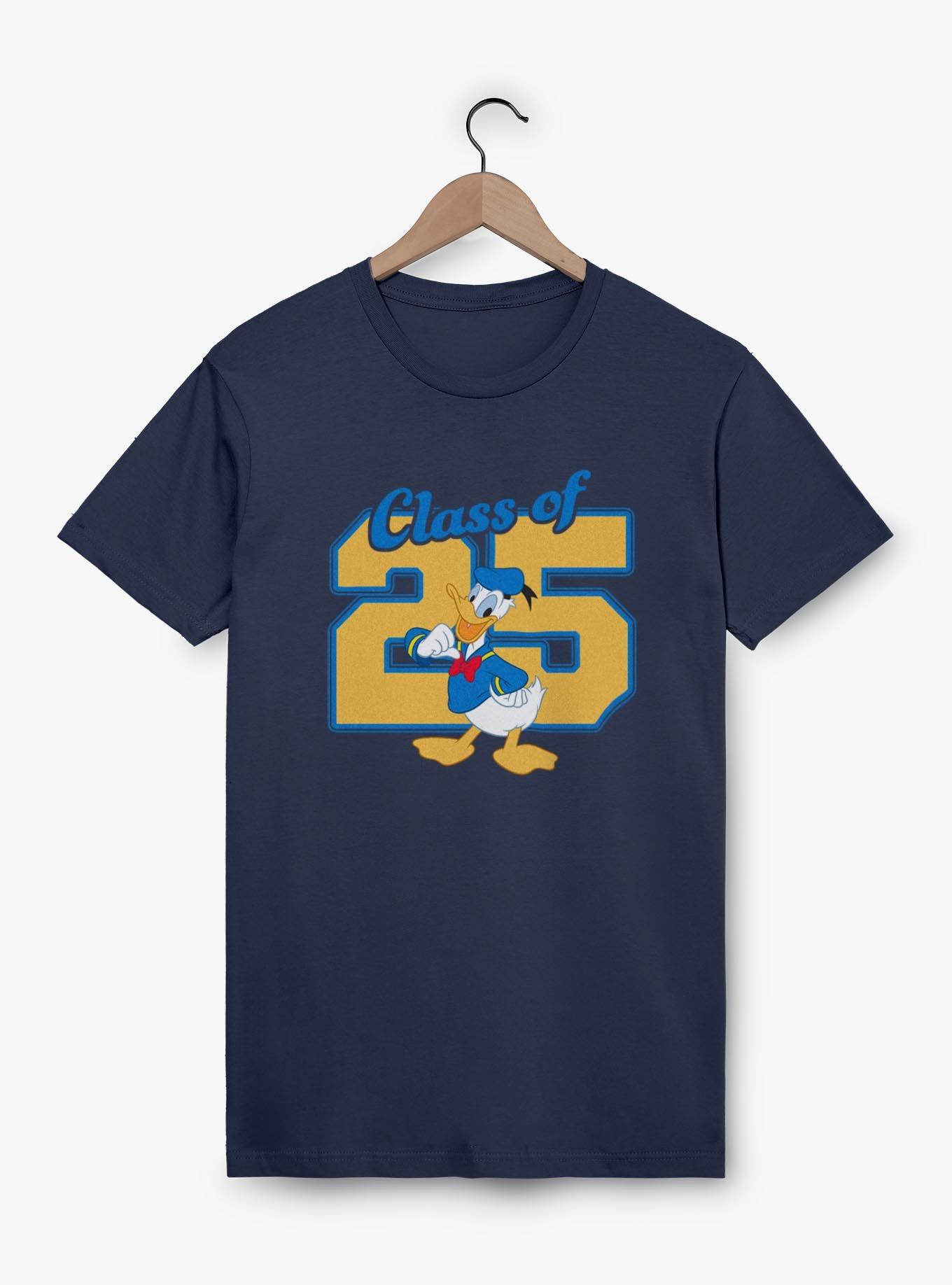 Disney Donald Duck Class Of 2025 T-Shirt,New Products : American Fashion Style Bags On Sale