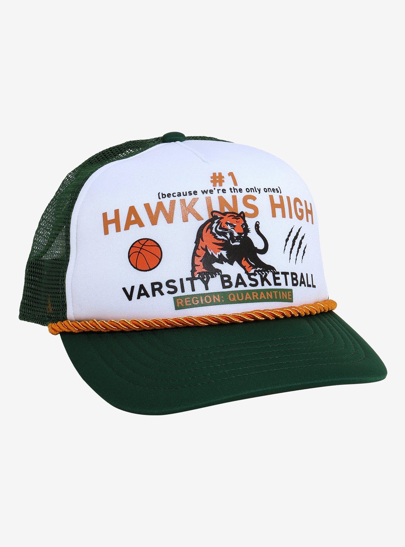 Stranger Things Hawkins High Varsity Basketball Trucker Hat, , hi-res