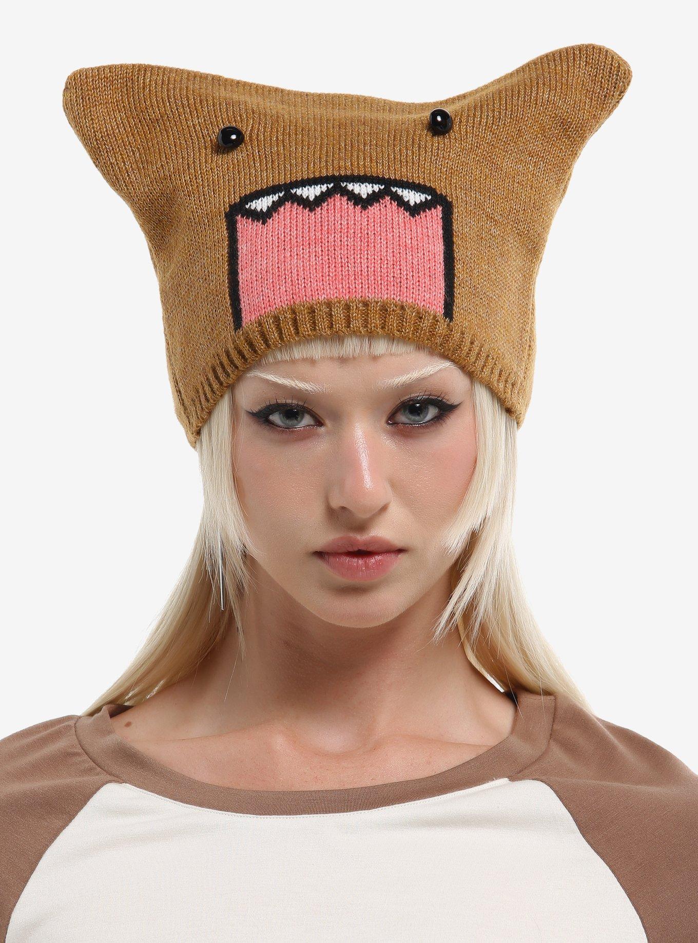 Domo Face Knit Beanie, , hi-res