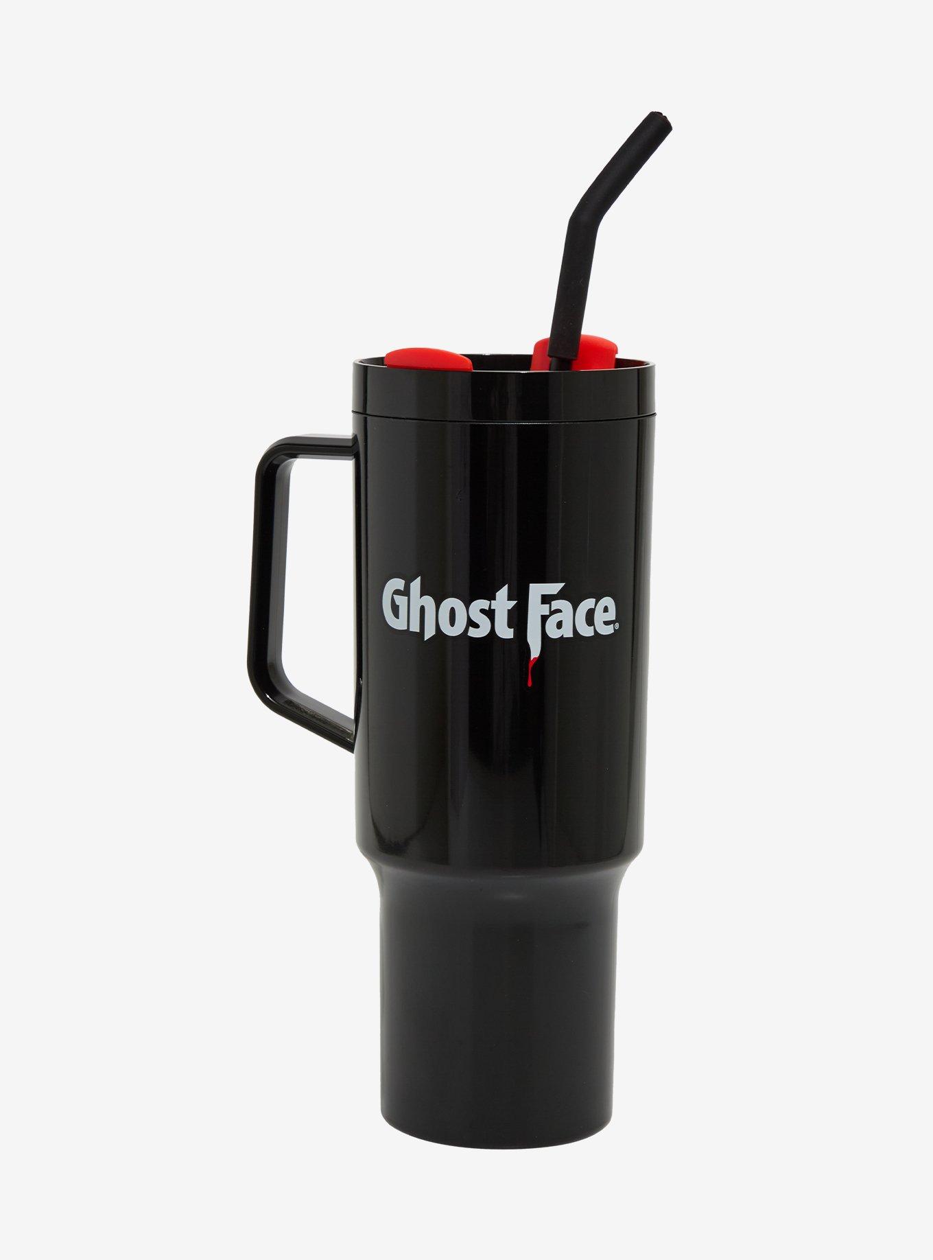 Ghost Face Mask Acrylic Travel Cup, , hi-res