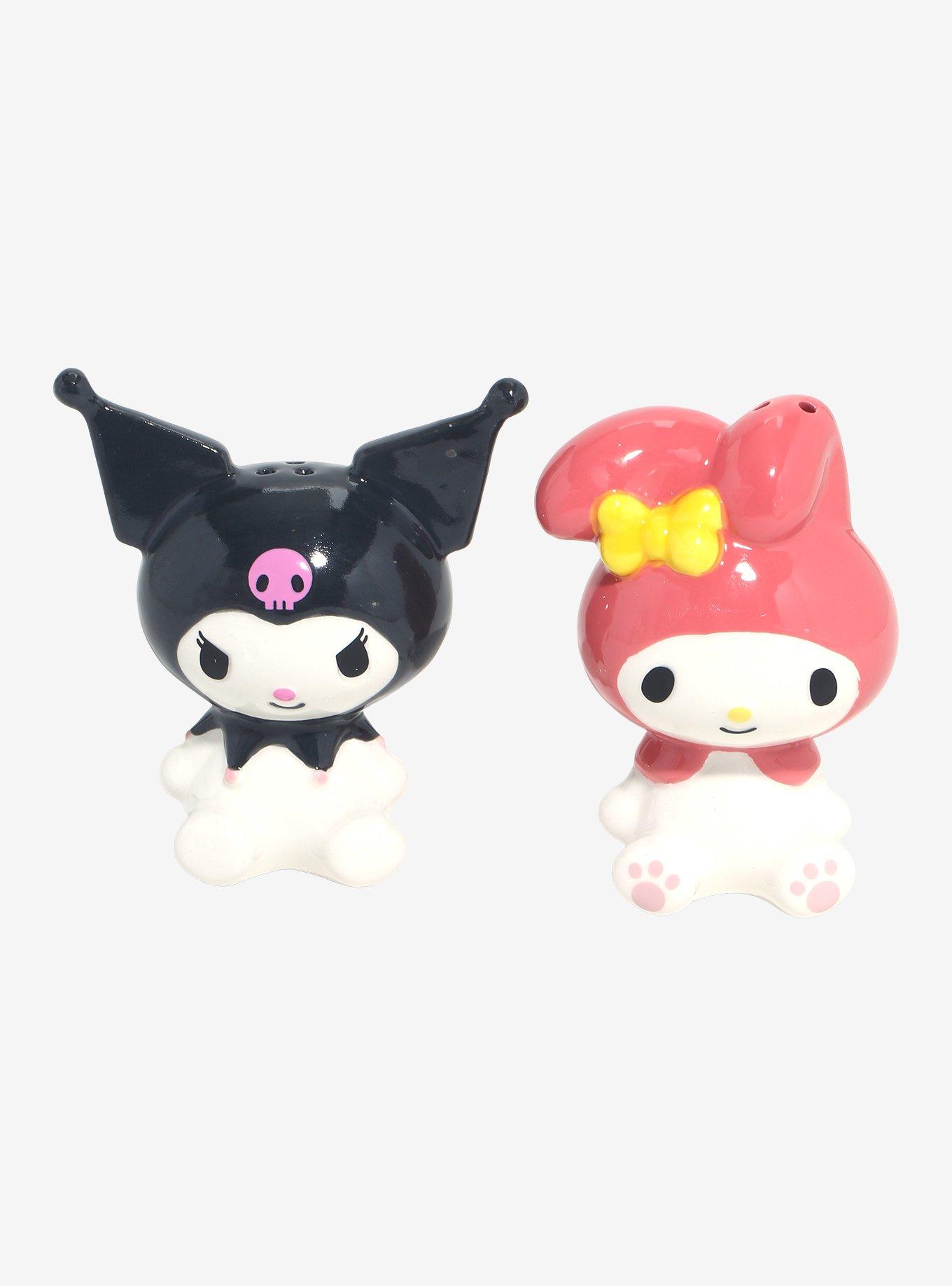 My Melody & Kuromi Ceramic Salt & Pepper Shaker Set, , hi-res
