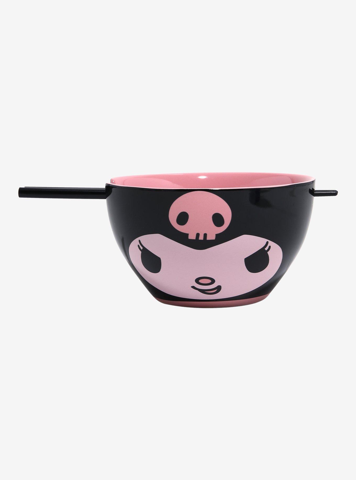 Kuromi Ramen Bowl With Chopsticks, , hi-res