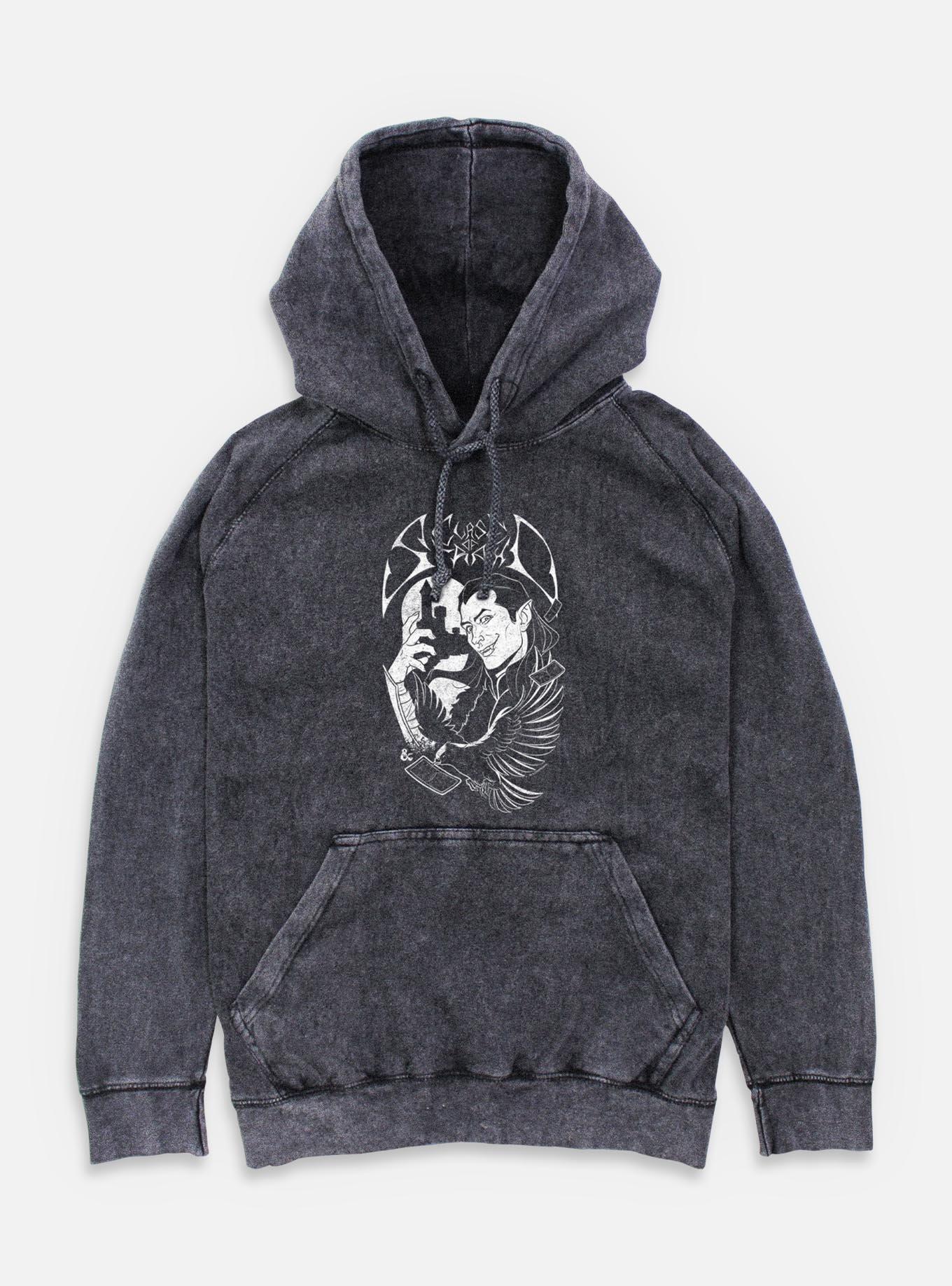 Dungeons & Dragons Death Metal Clash Of Strahd Mineral Wash Hoodie, , hi-res