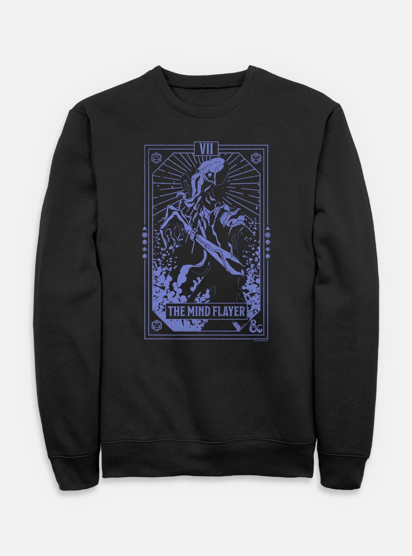 Dungeons & DragonsThe Mind Flayer Tarot Sweatshirt,New Products : American Fashion Style Bags On Sale