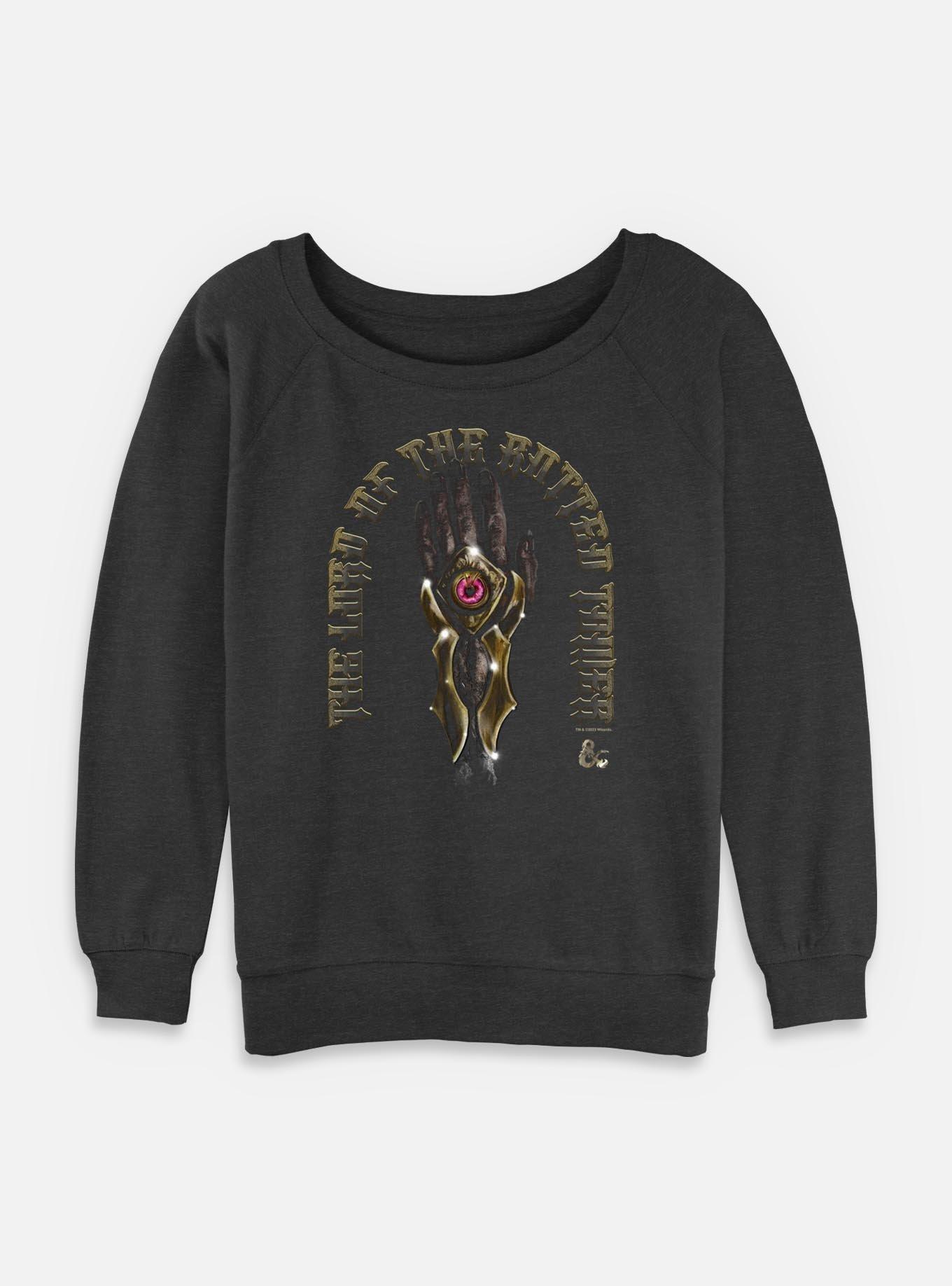 Dungeons & Dragons Hand Of Damned Womens Slouchy Sweatshirt,New Products : American Fashion Style Bags On Sale