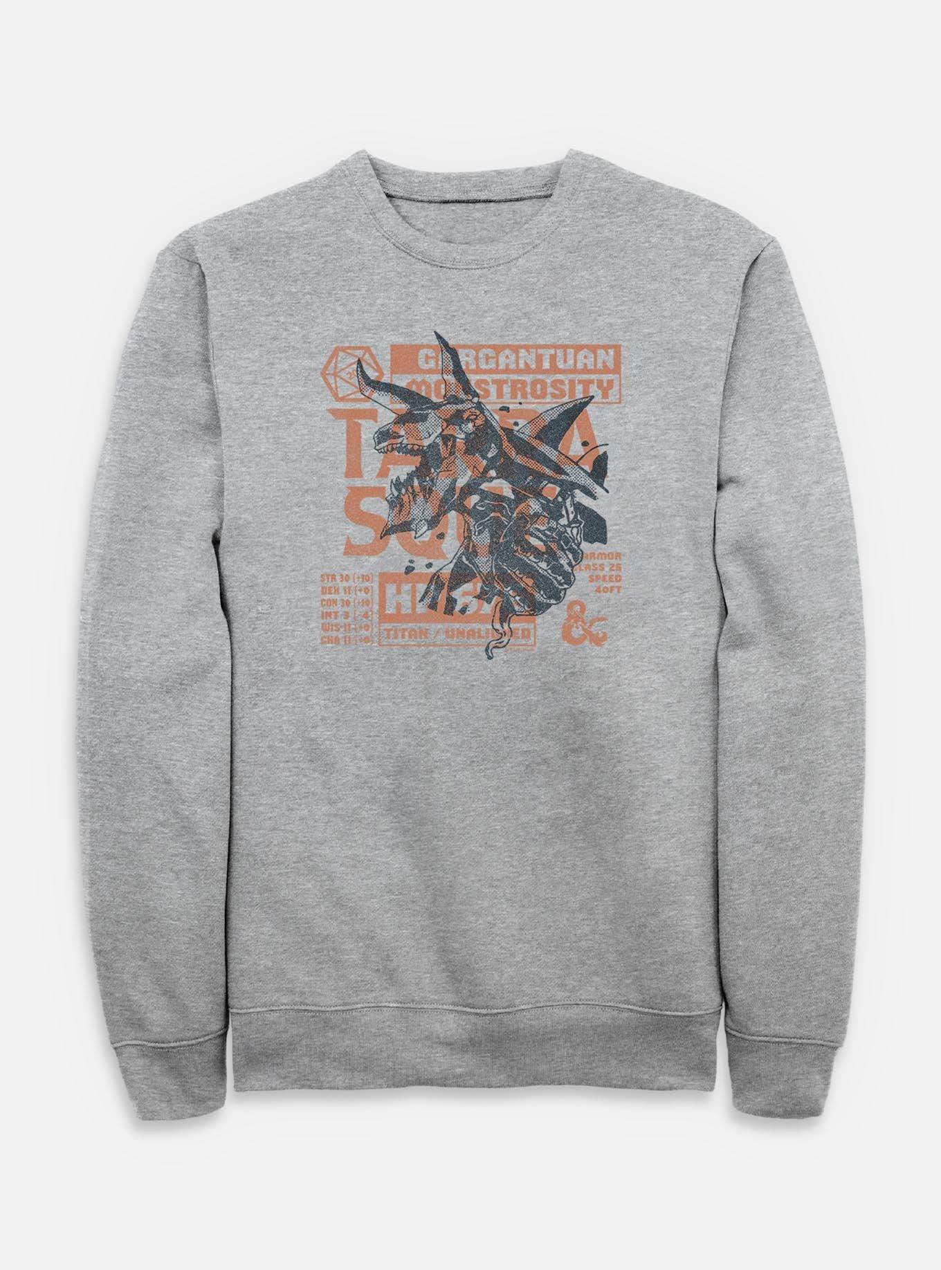 Dungeons & Dragons Terrasque And Stats Sweatshirt, , hi-res