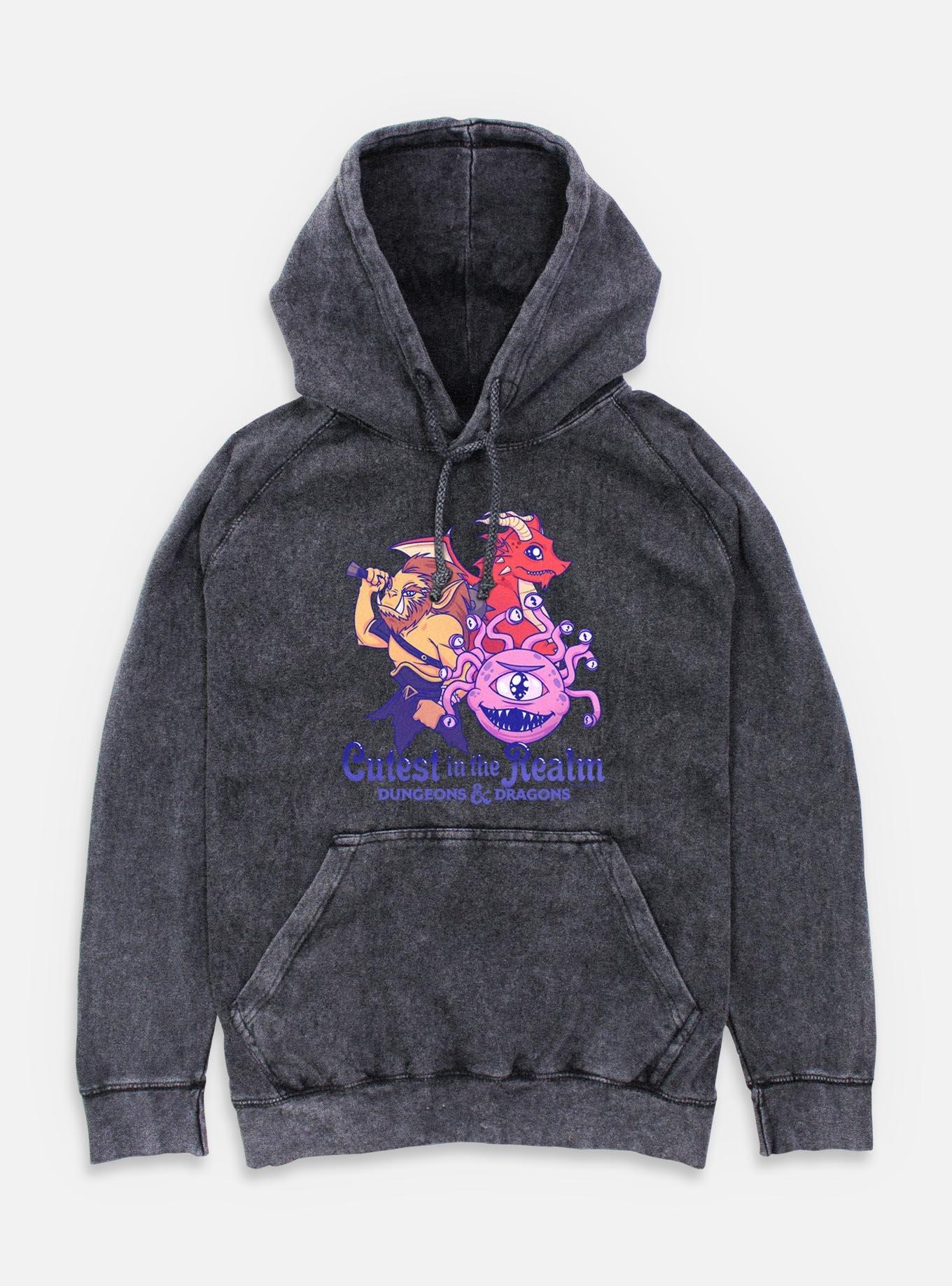 Dungeons & Dragons Cutest In The Realm Mineral Wash Hoodie,New Products : American Fashion Style Bags On Sale