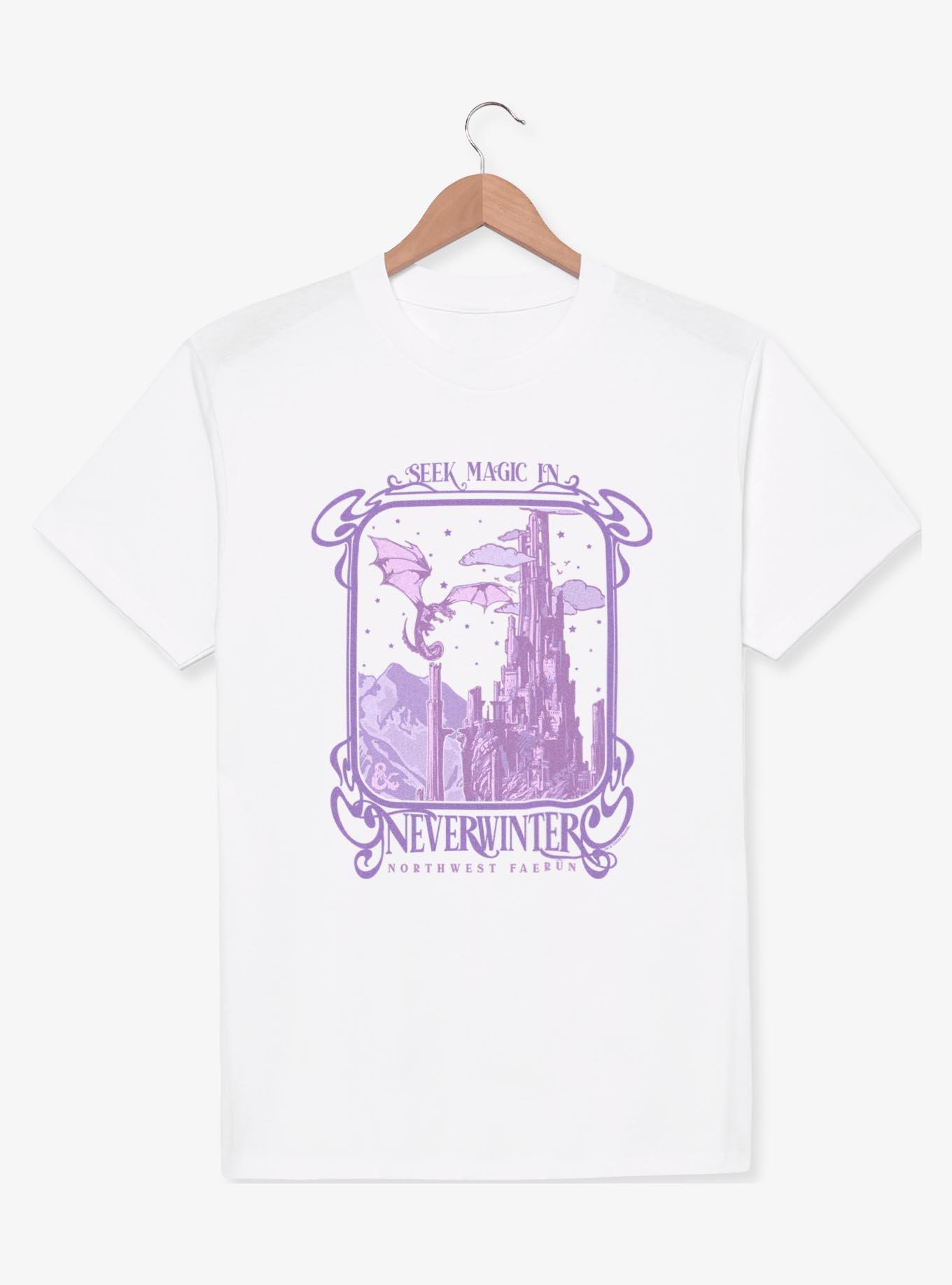Dungeons & Dragons Seek Magic In Neverwinter T-Shirt,New Products : American Fashion Style Bags On Sale