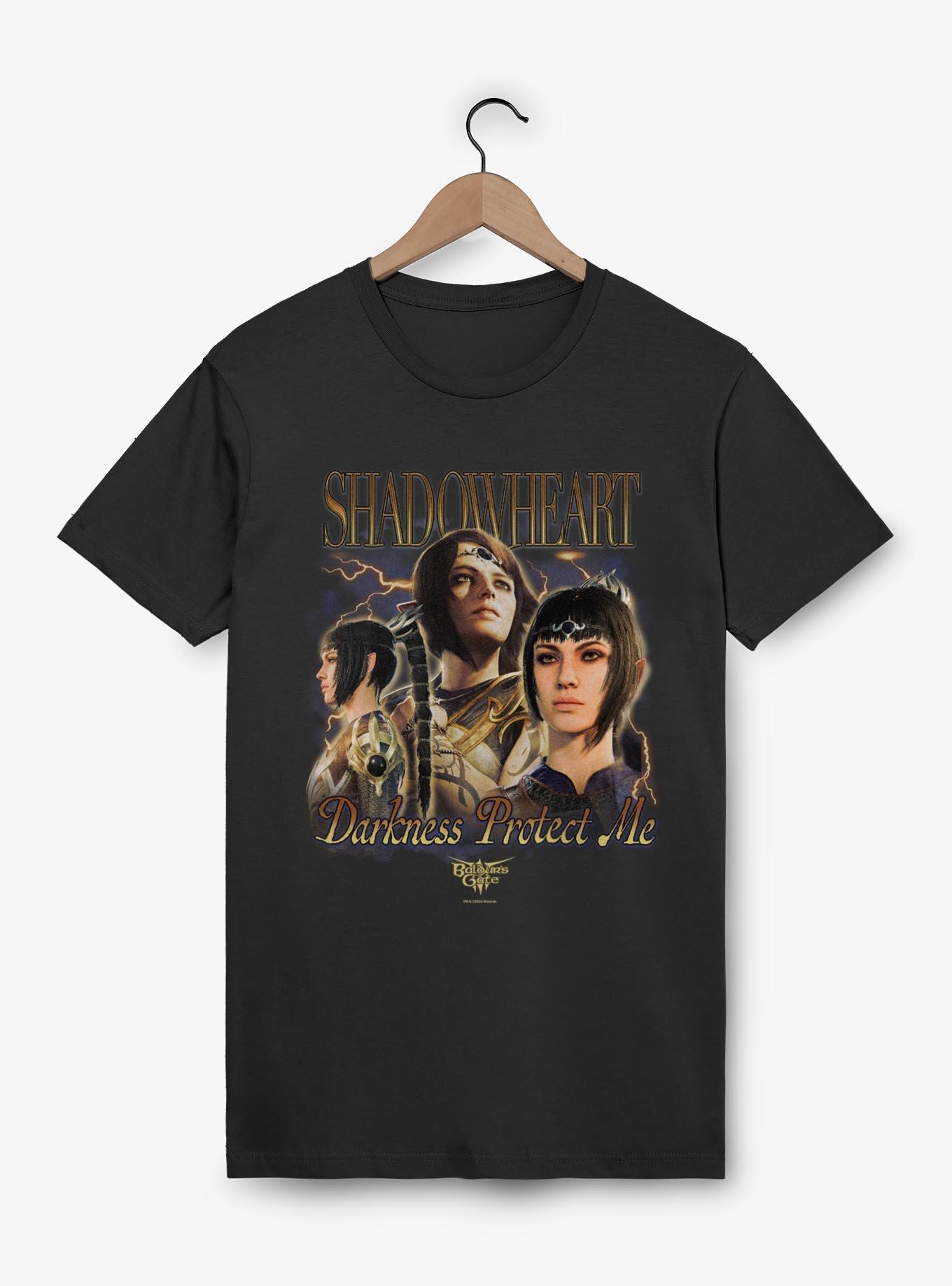 Dungeons & Dragons Shadowheart Montage T-Shirt, BLACK, hi-res