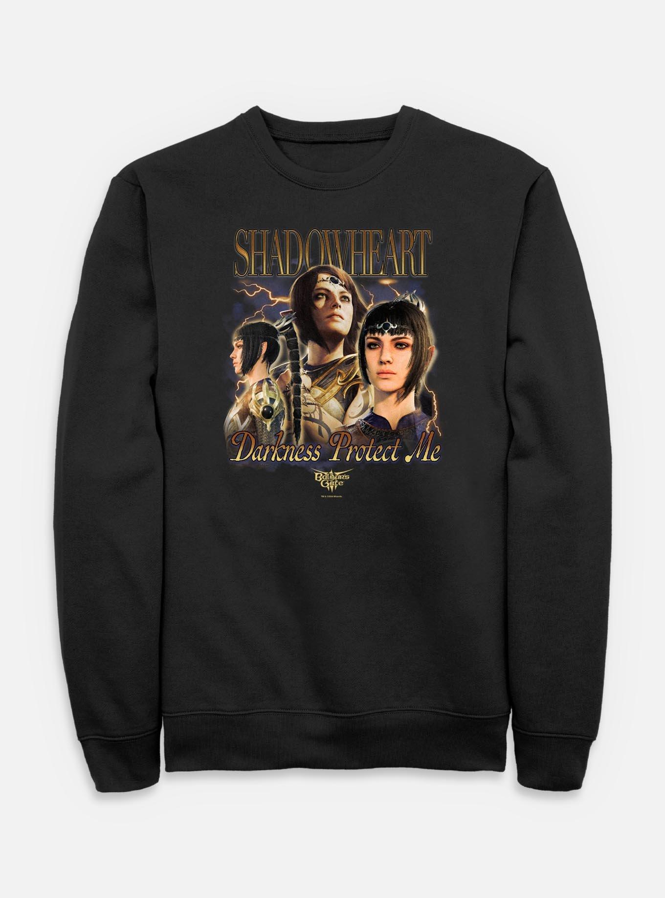 Dungeons & Dragons Shadowheart Montage Sweatshirt, BLACK, hi-res