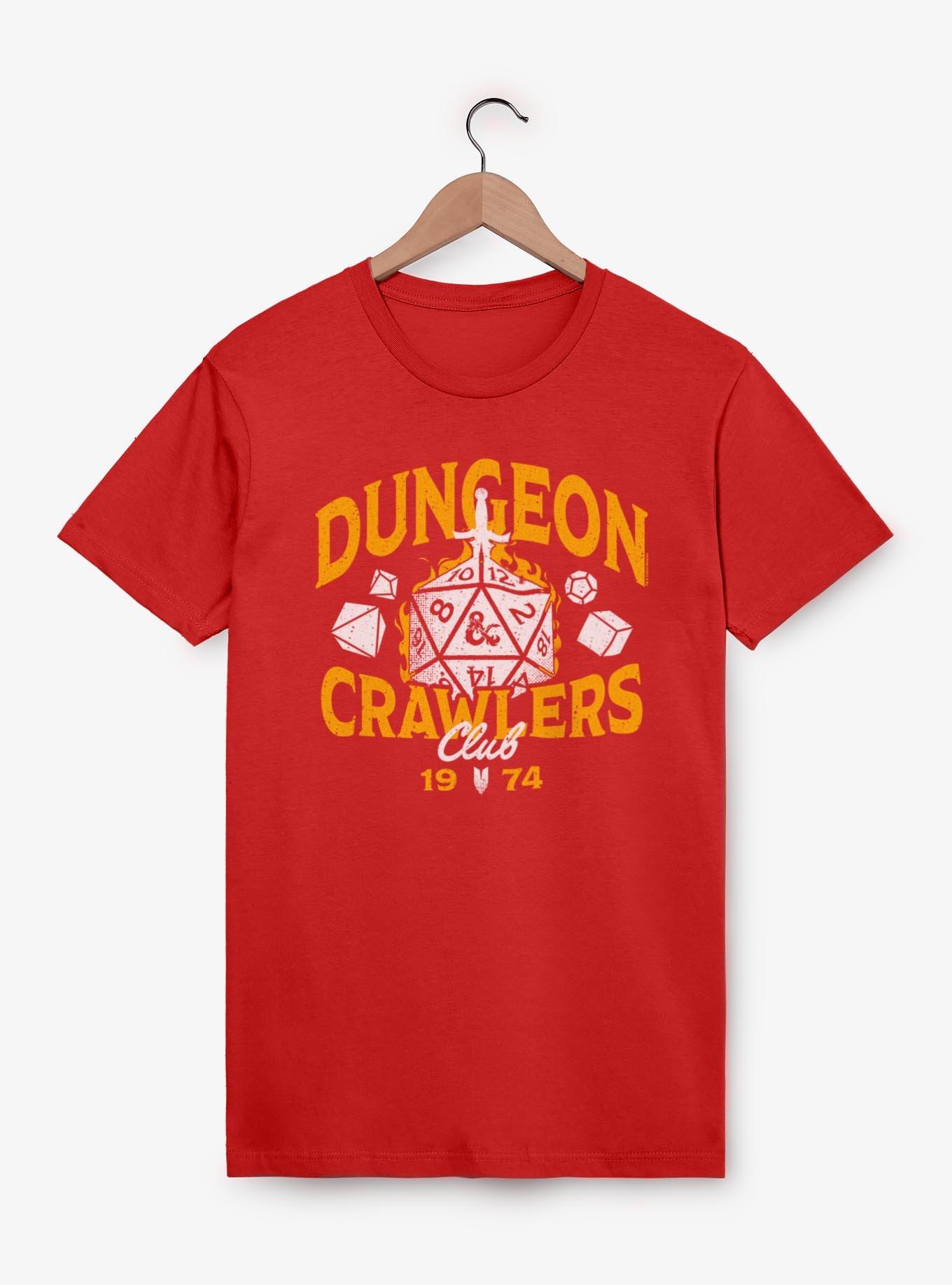 Dungeons & Dragons Dungeon Crawlers Club T-Shirt,New Products : American Fashion Style Bags On Sale