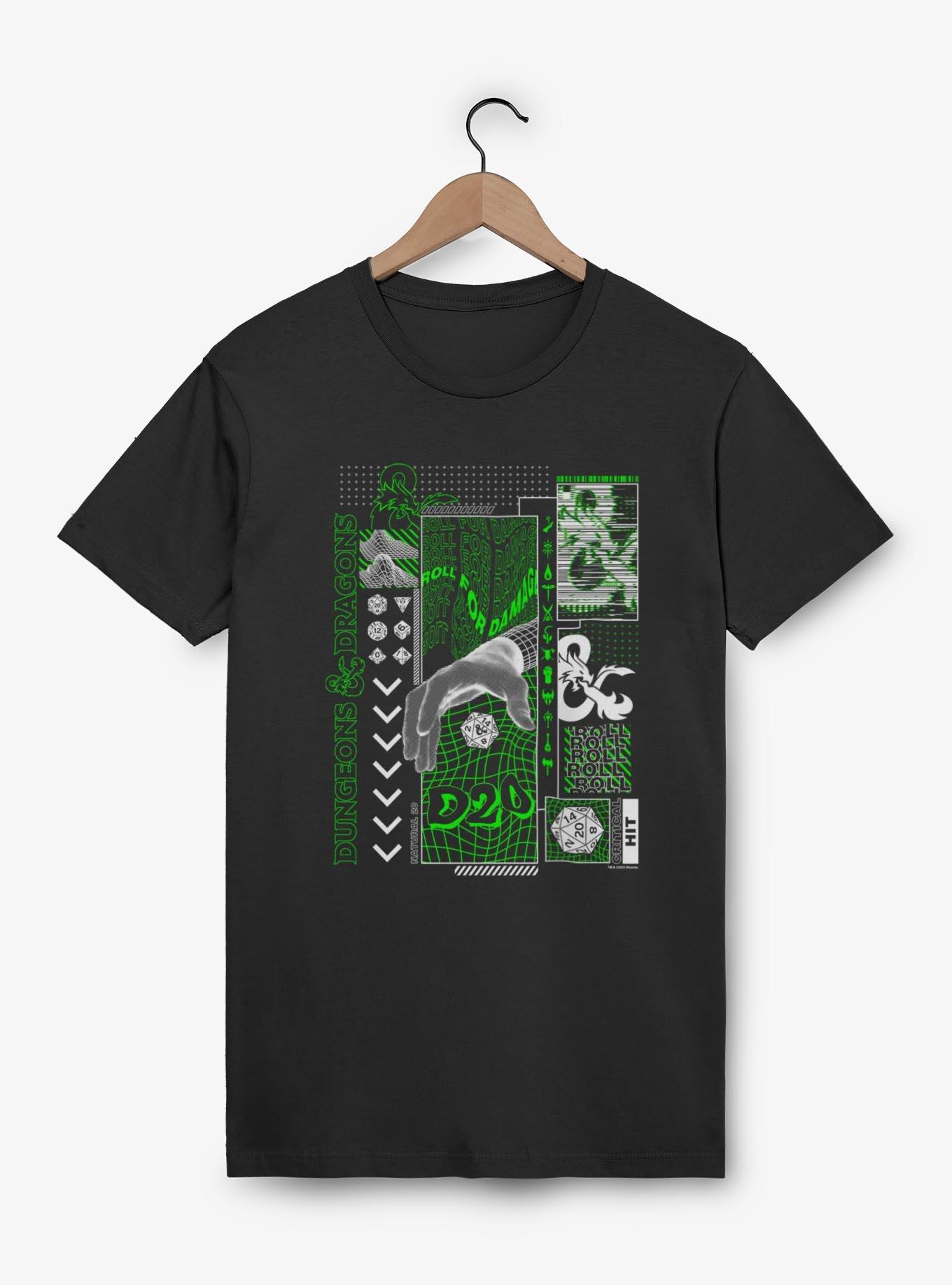 Dungeons & Dragons Trippy D20 T-Shirt, , hi-res