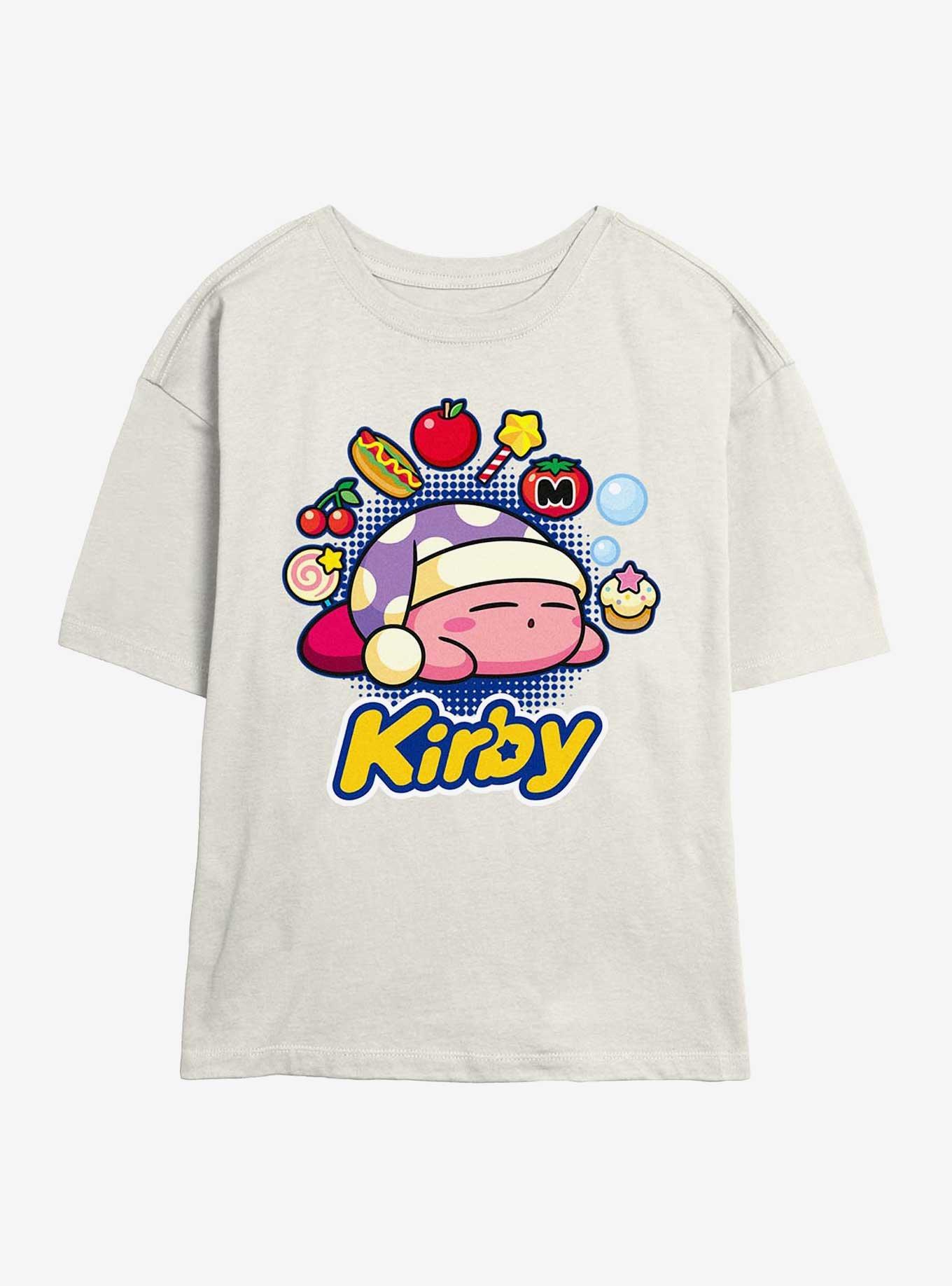 Nintendo Kirby Dreaming Food Girls Skimmer T-Shirt, , hi-res