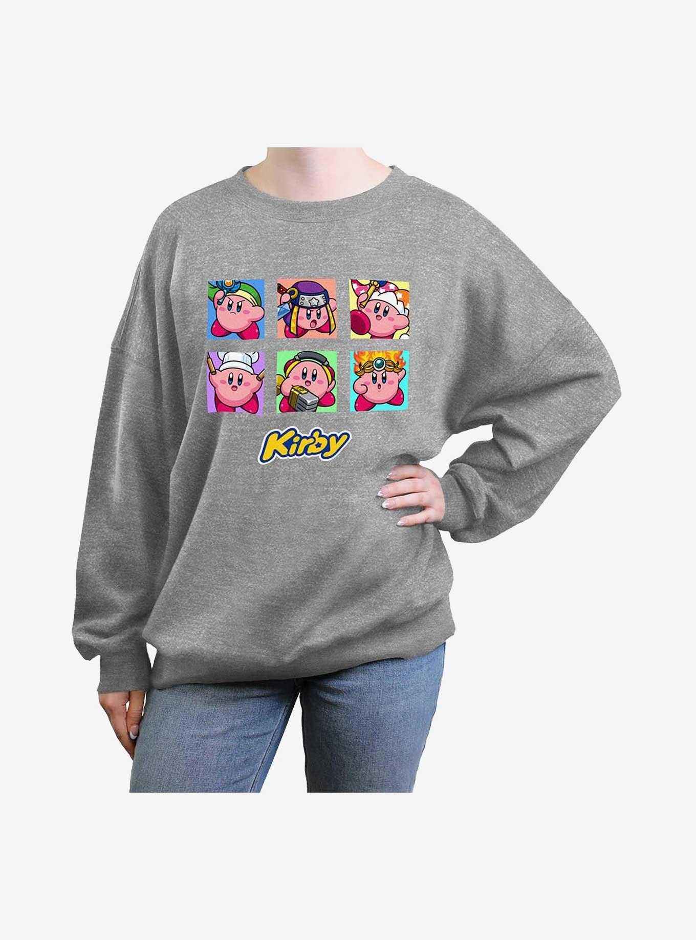 Nintendo Costume Kirbys Girls Oversized Sweatshirt, , hi-res