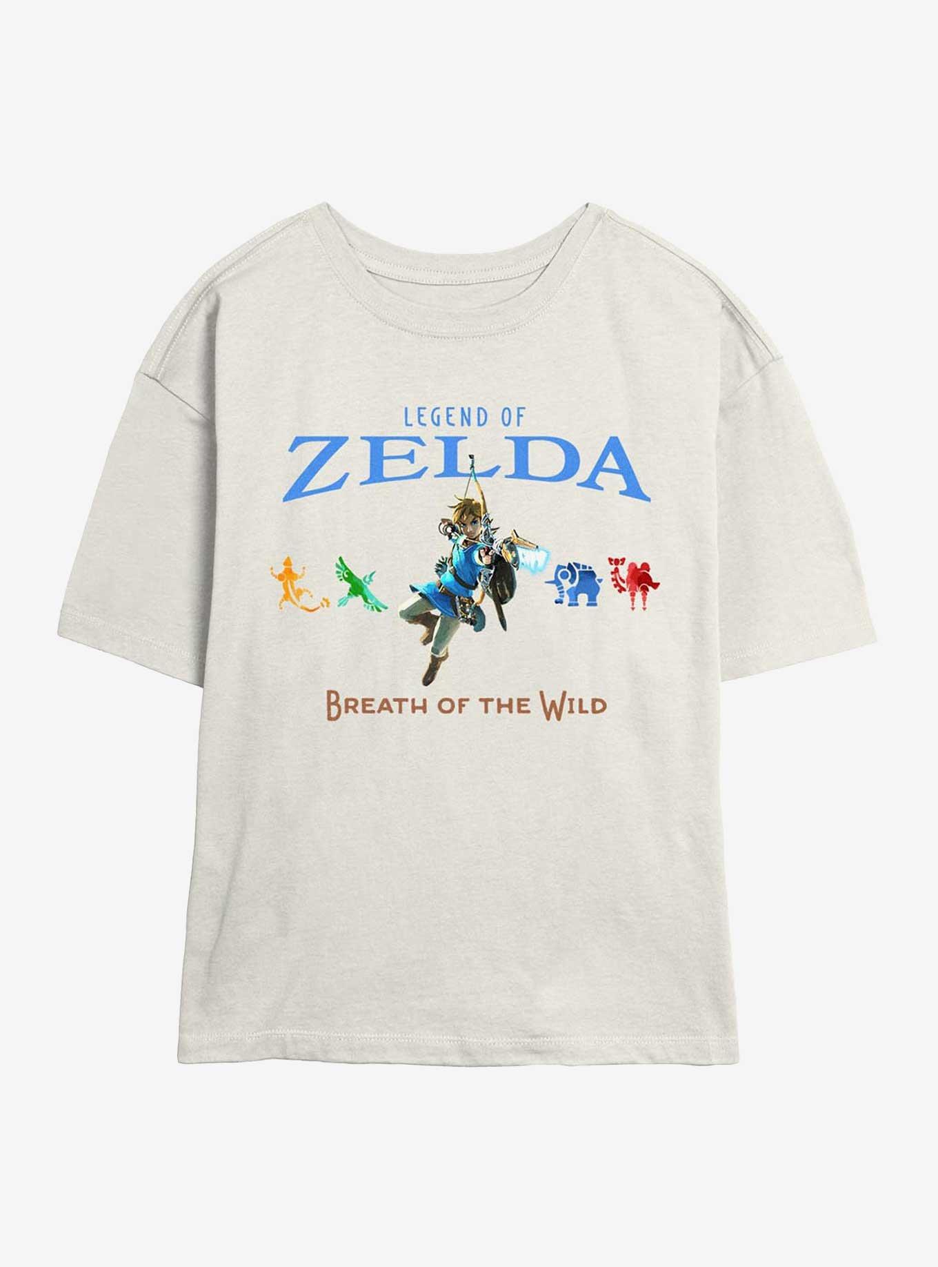 The Legend Of Zelda: Breath Of The Wild Divine Beasts Girls Skimmer T-Shirt, , hi-res