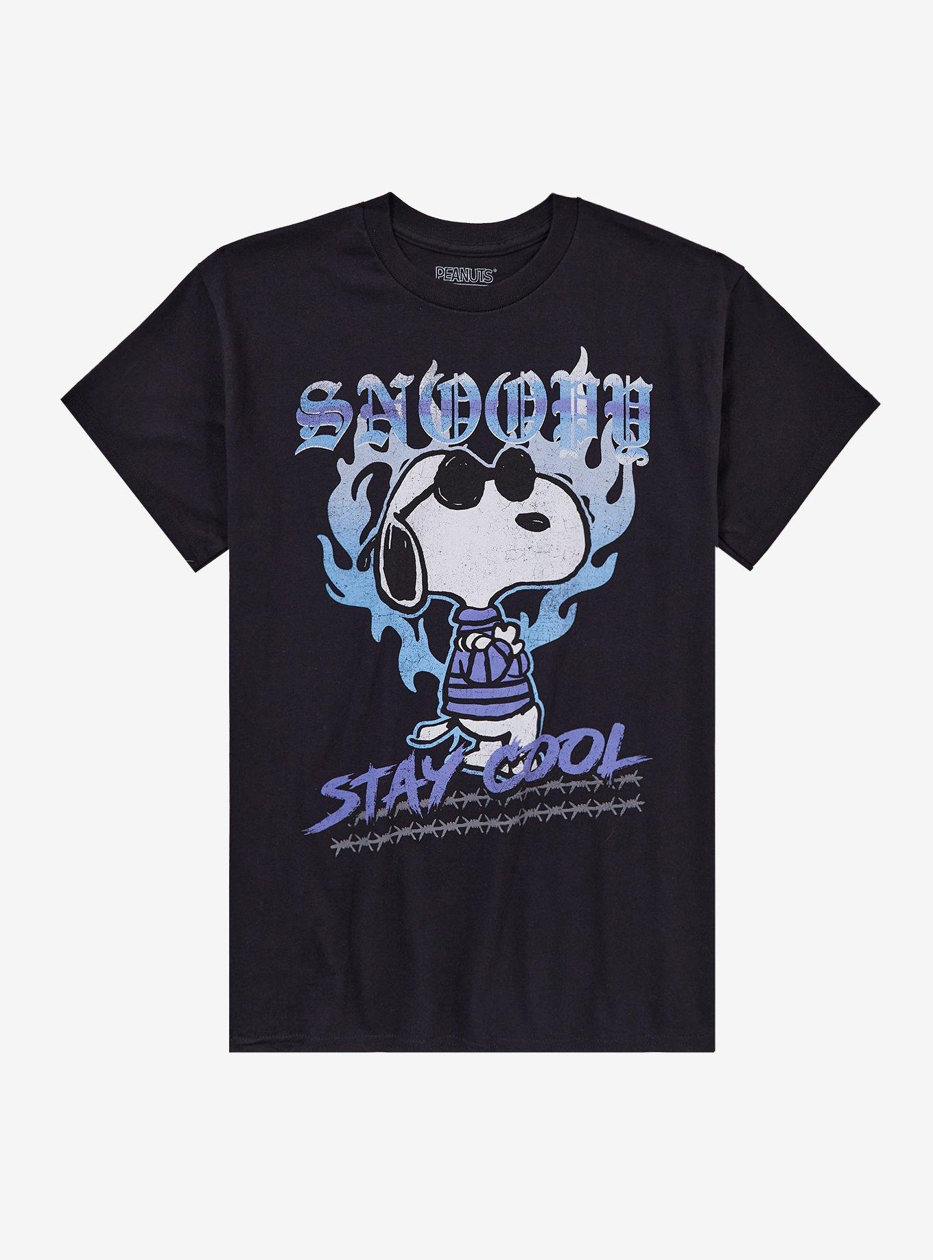 Peanuts Snoopy Stay Cool Flame Girls T-Shirt, , hi-res