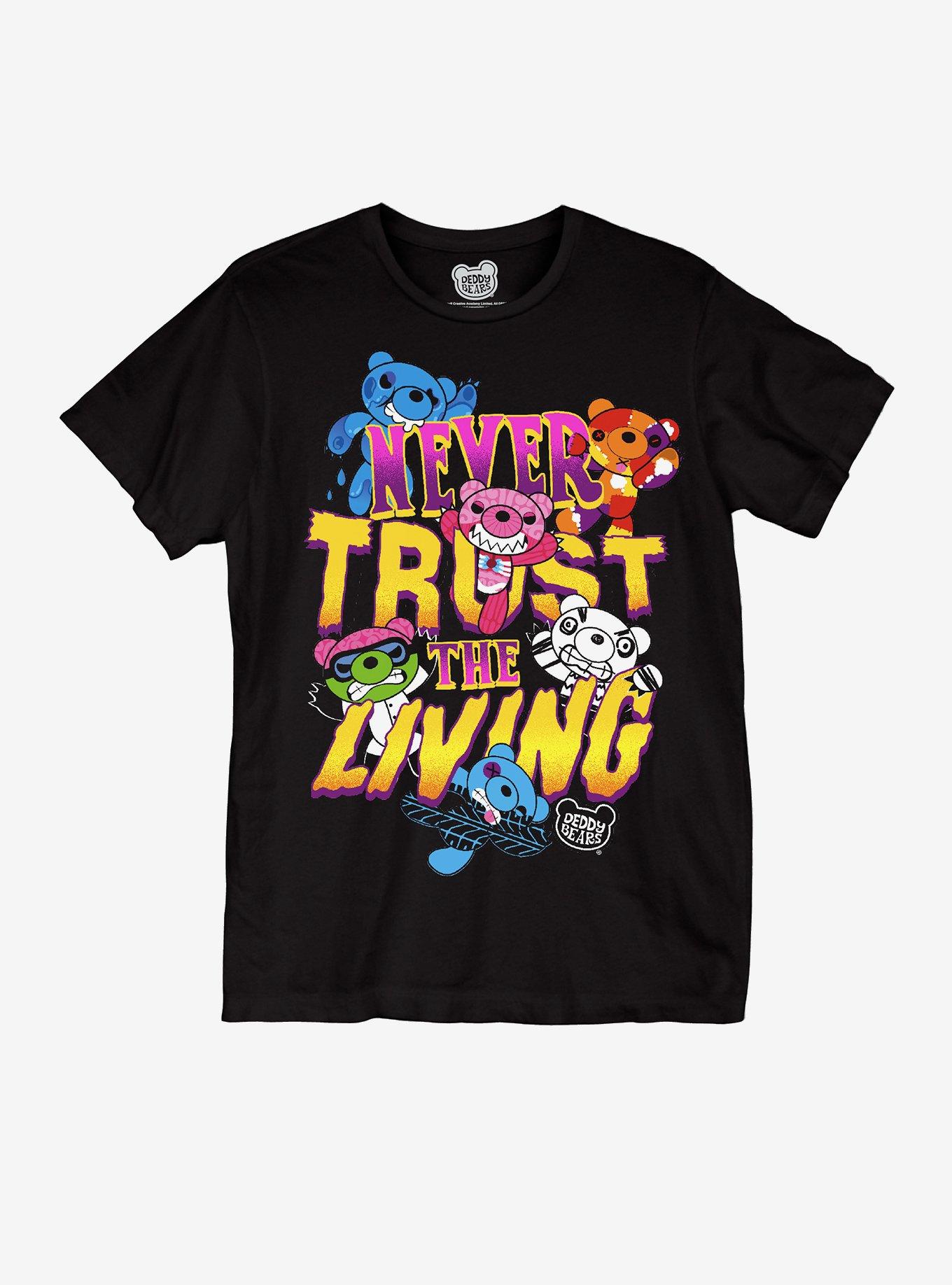 Deddy Bears Never Trust The Living Girls T-Shirt, , hi-res