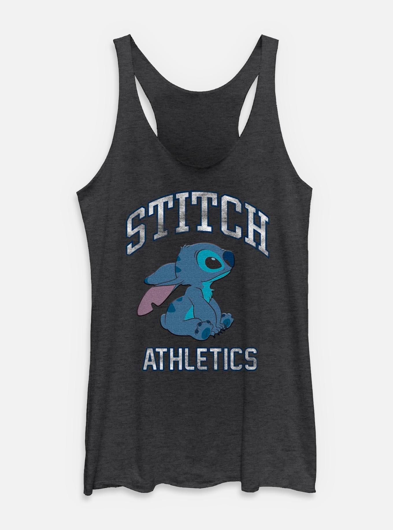 Disney Lilo & Stitch Athletics Womens Tank Top, BLK HTR, hi-res