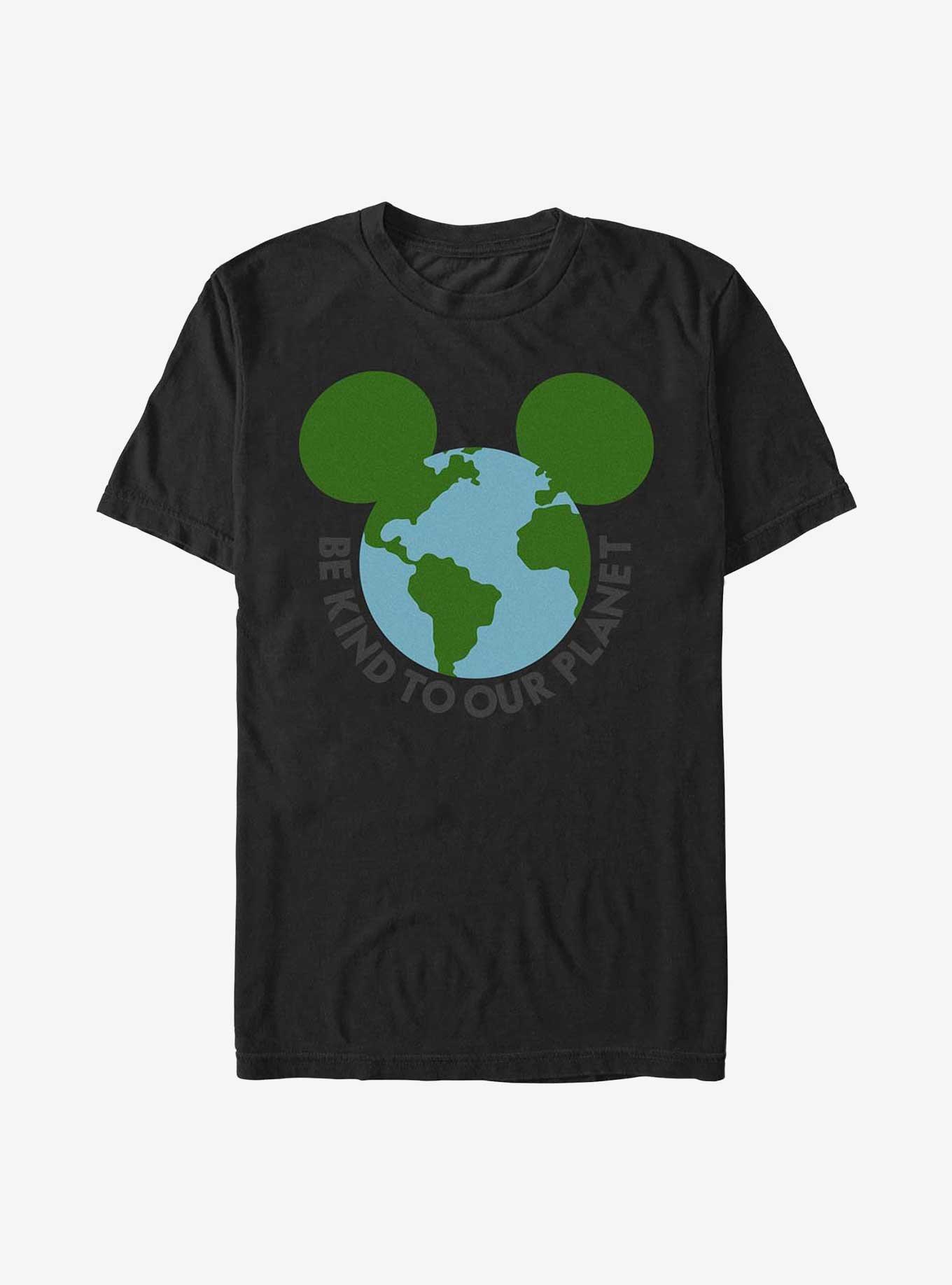 Disney Mickey Mouse Be Kind To Our Planet T-Shirt, BLACK, hi-res