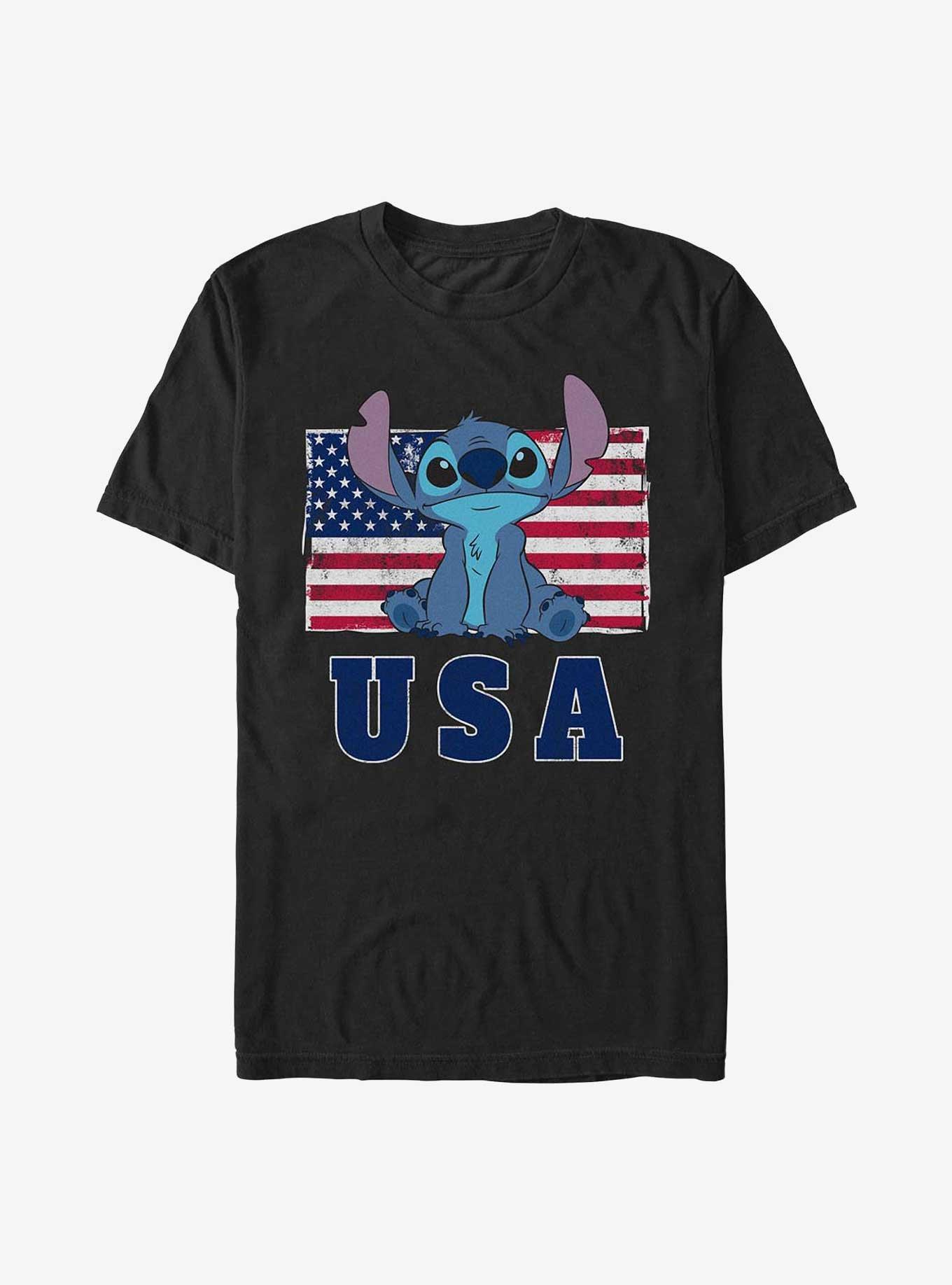 Disney Lilo & Stitch Merica T-Shirt, , hi-res