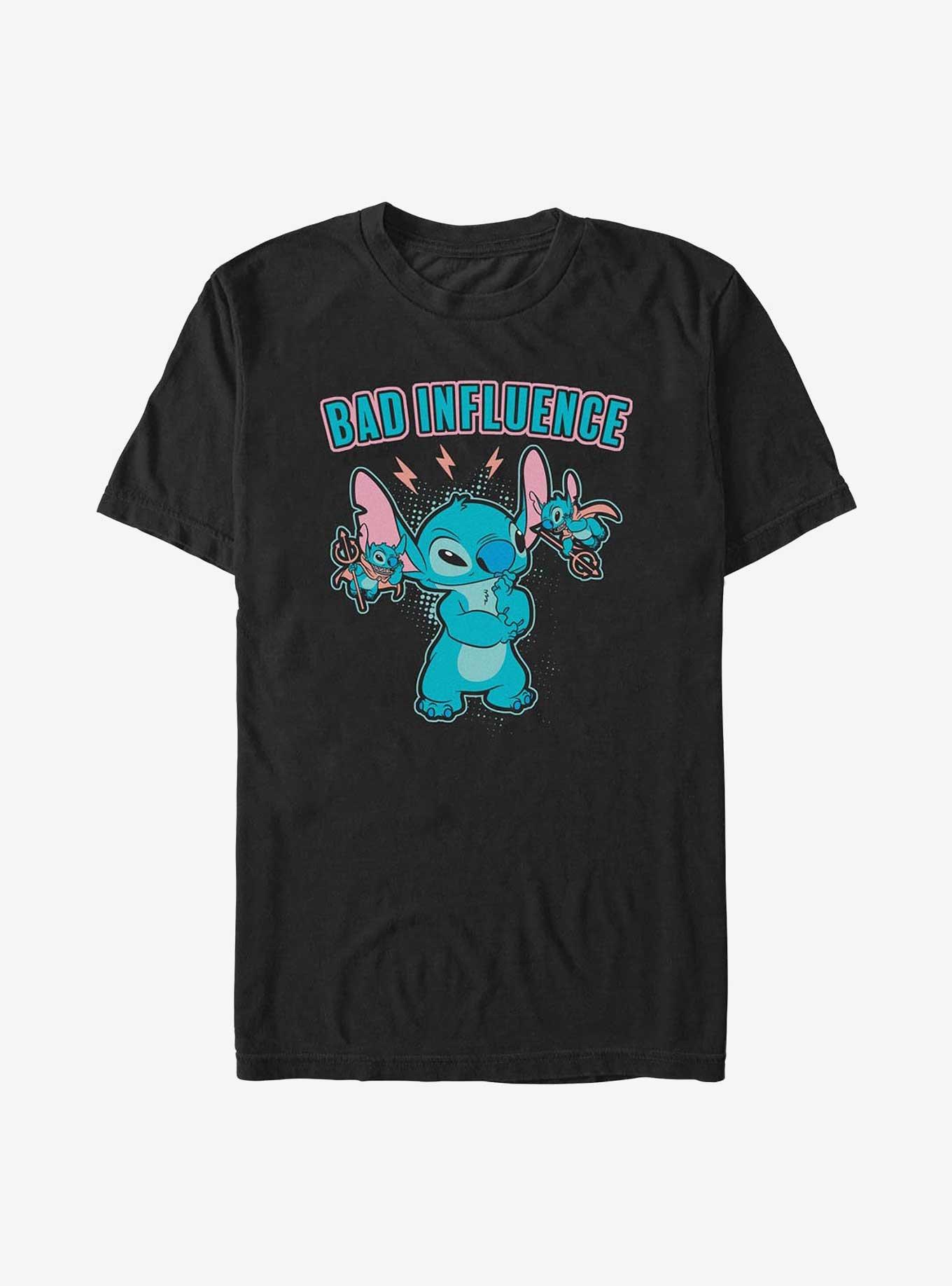 Disney Lilo & Stitch Dis Stitch Devils T-Shirt, BLACK, hi-res