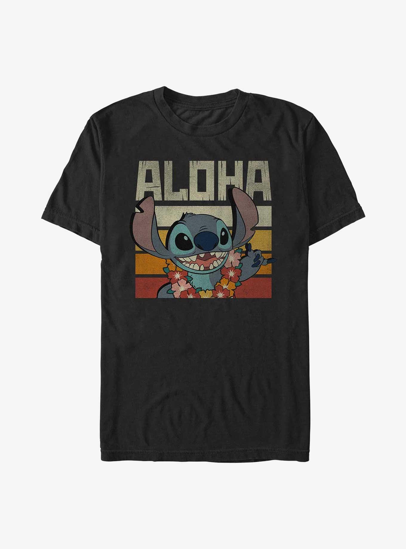 Disney Lilo & Stitch Says Aloha T-Shirt, , hi-res