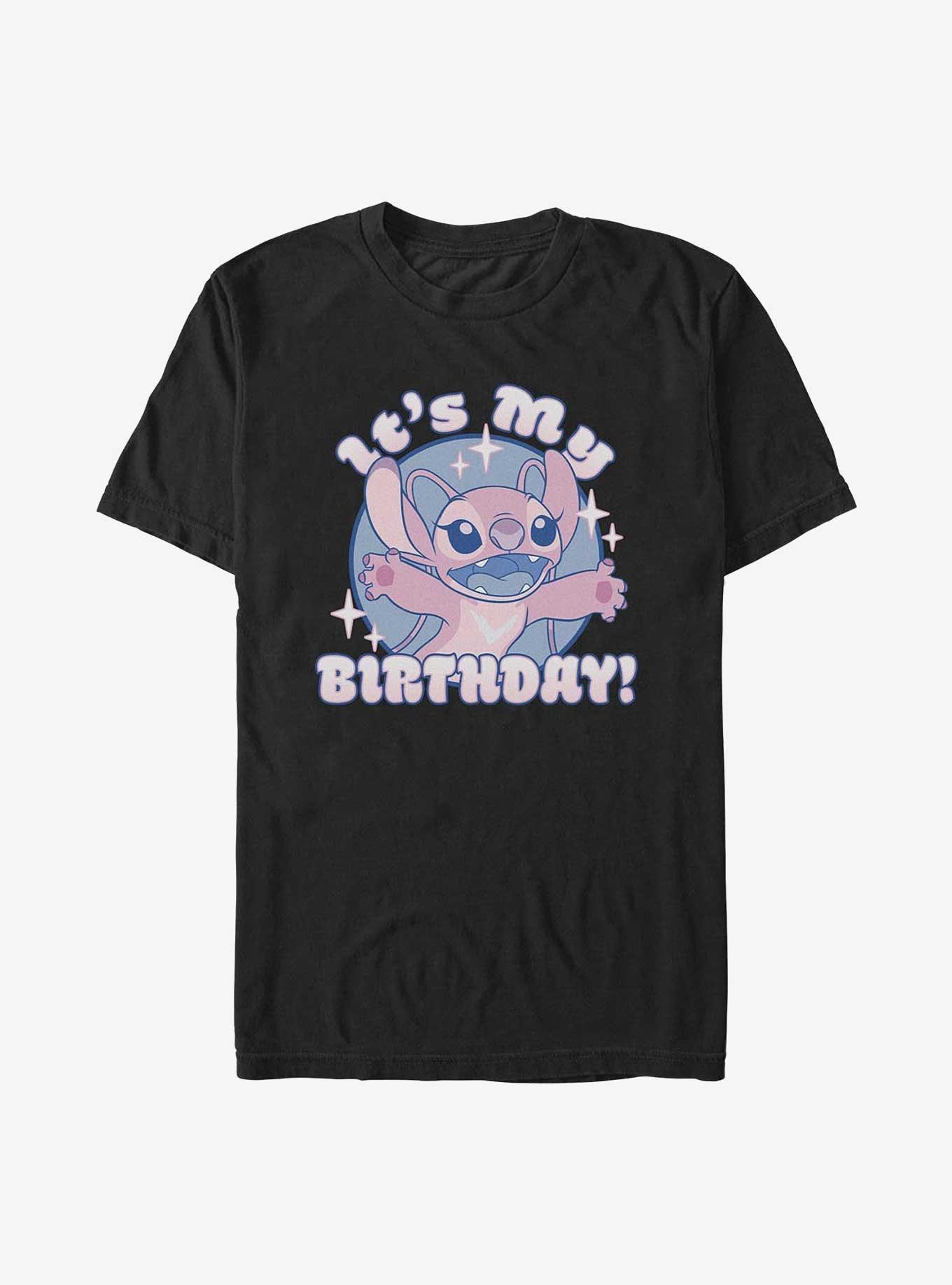 Disney Lilo & Stitch Angel Birthday T-Shirt, , hi-res