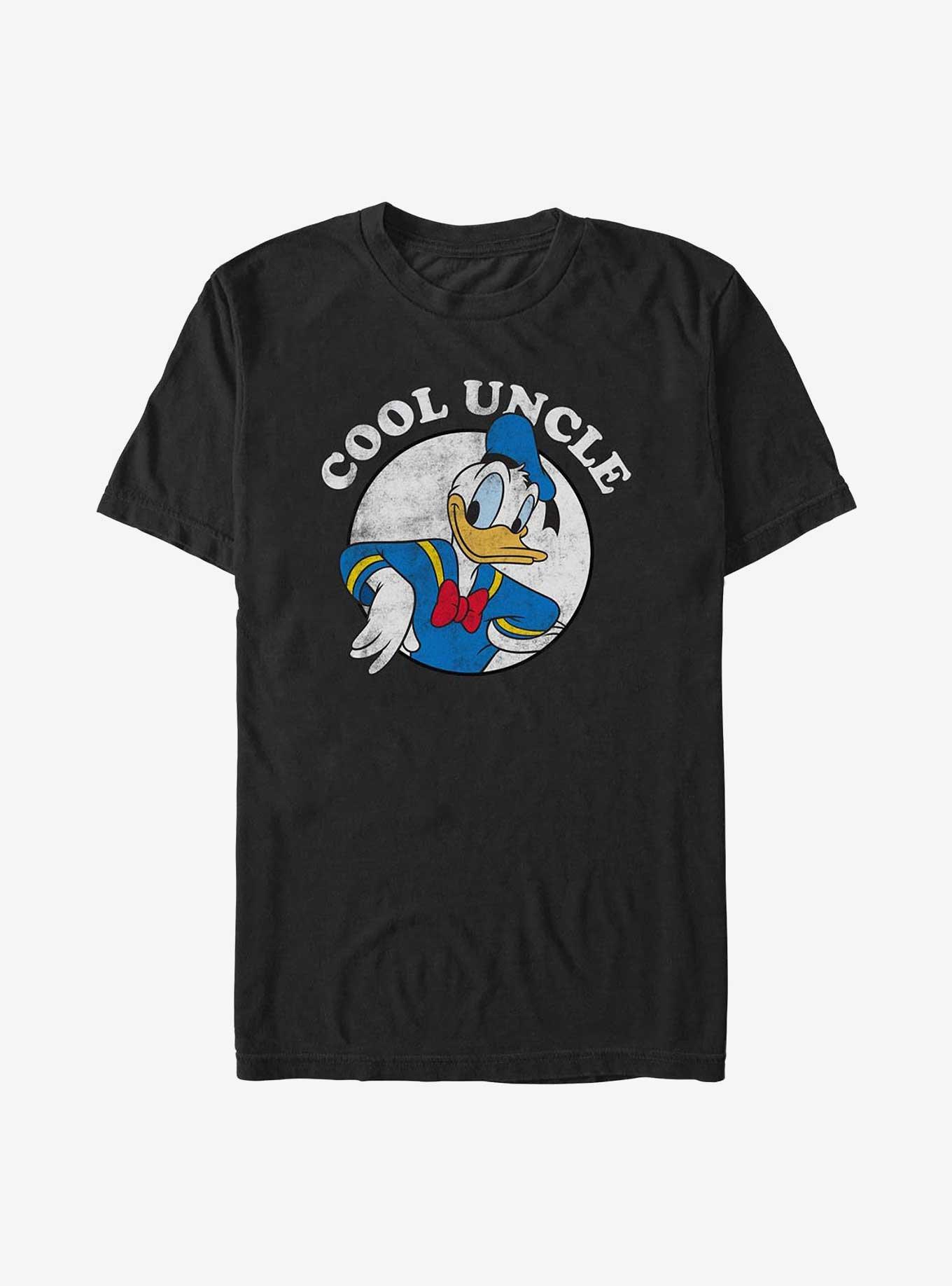 Disney Donald Duck Cool Uncle T-Shirt, BLACK, hi-res