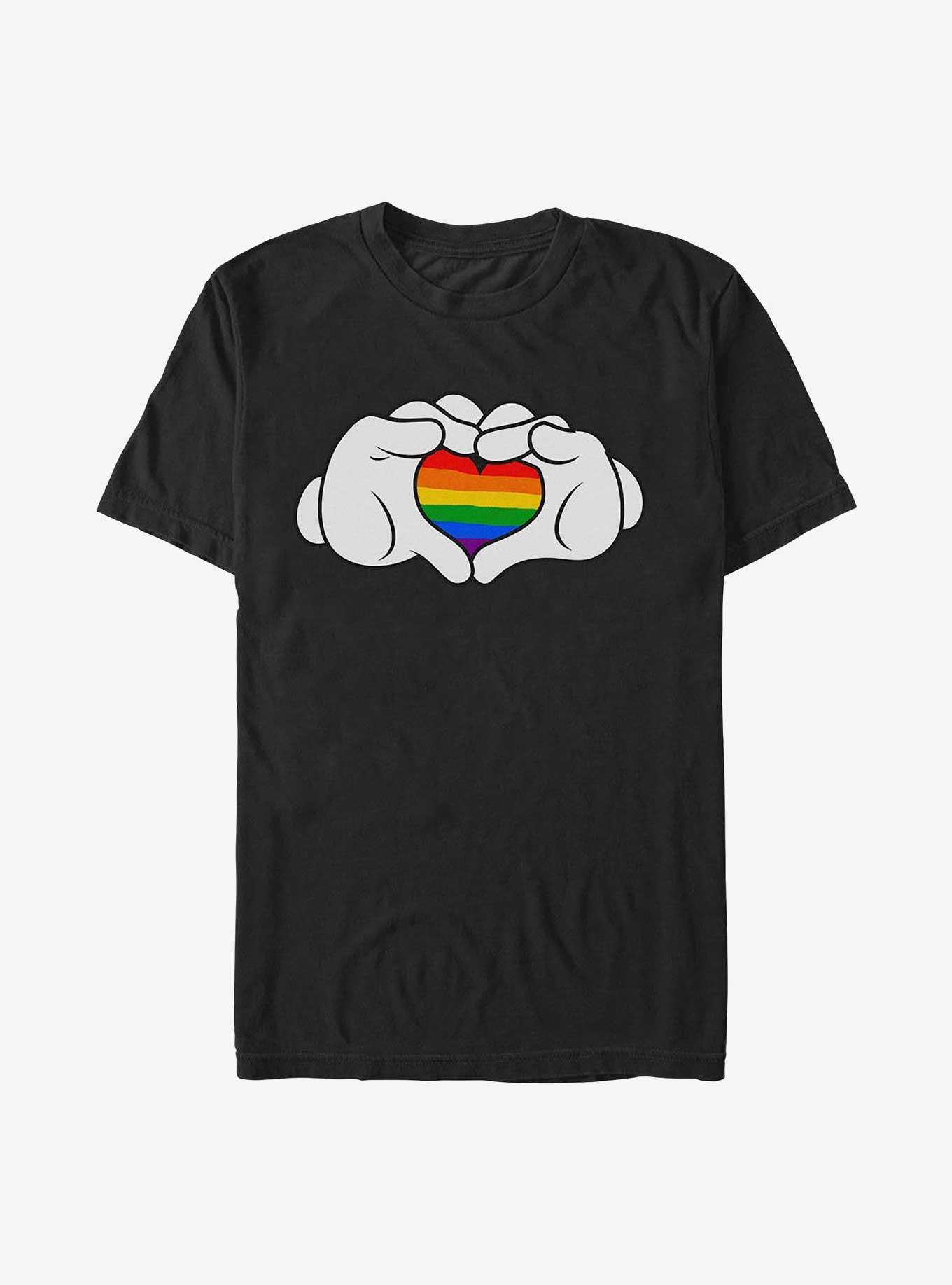 Disney Mickey Mouse Rainbow Love T-Shirt, , hi-res