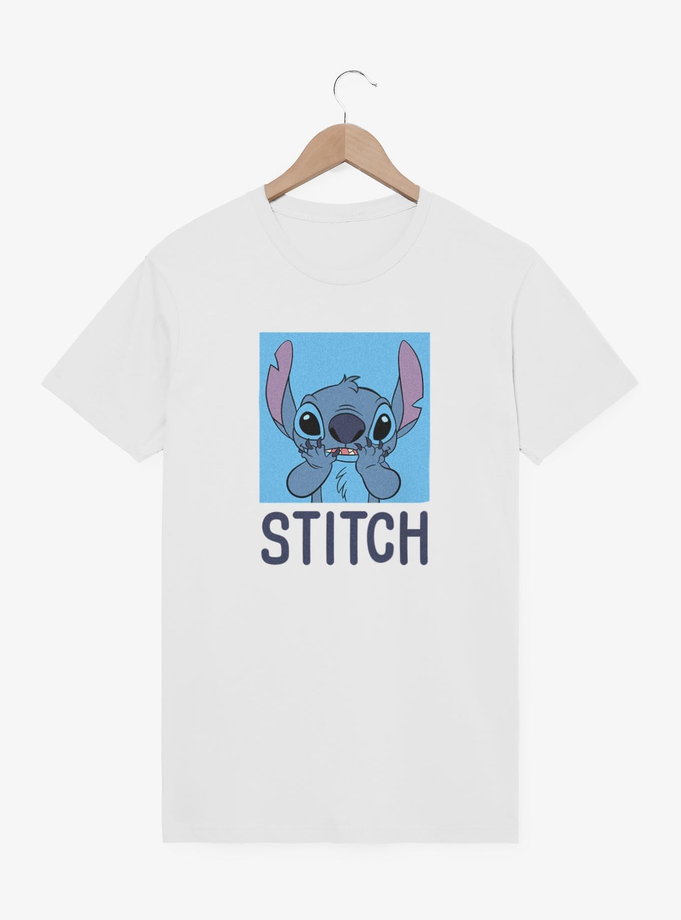 Disney Lilo & Stitch Bashful Stitch Garment Dye T-Shirt, , hi-res