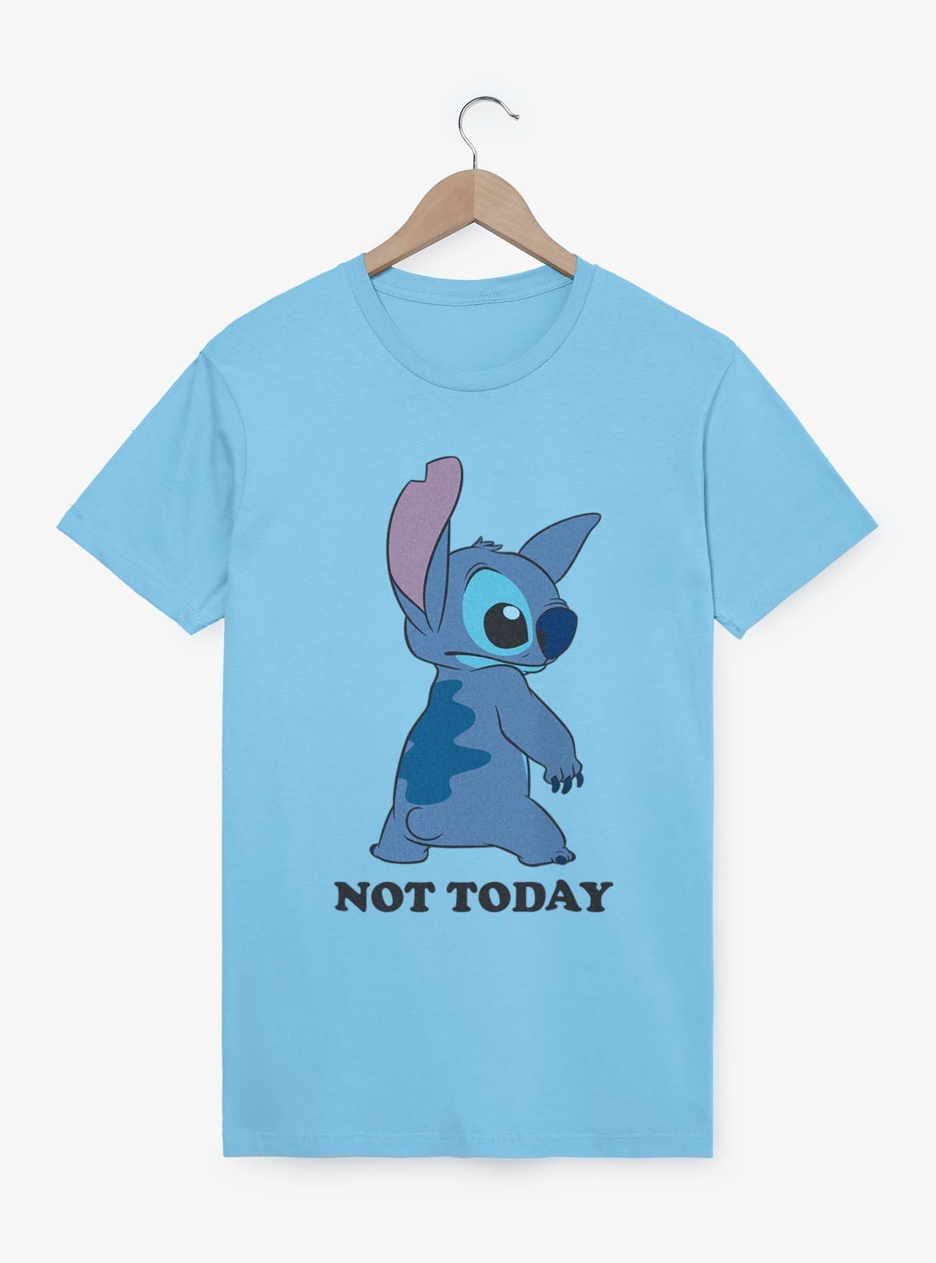 Disney Lilo & Stitch Not Today T-Shirt,New Products : American Fashion Style Bags On Sale