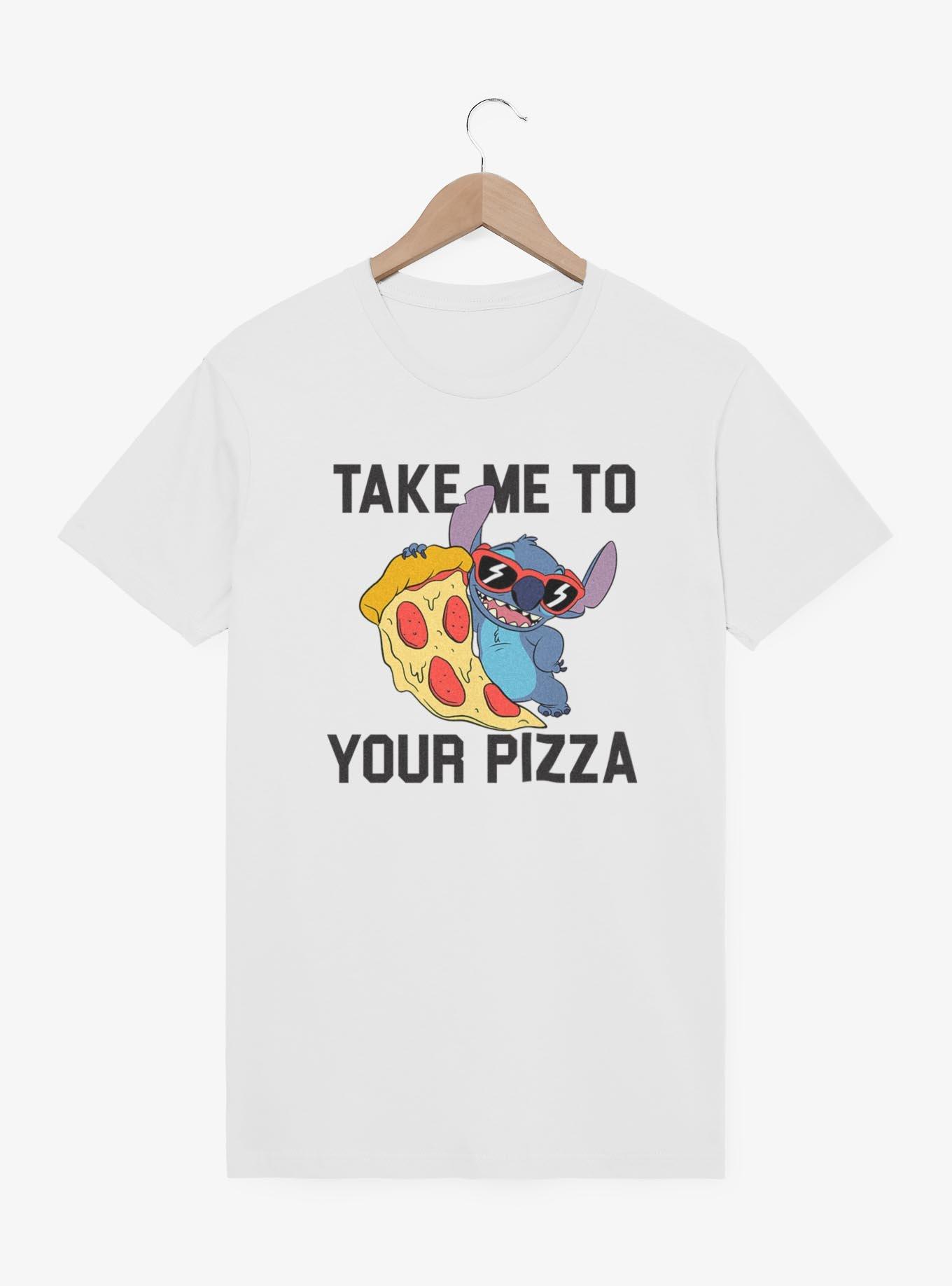 Disney Lilo & Stitch Take Me To Your Pizza T-Shirt, , hi-res