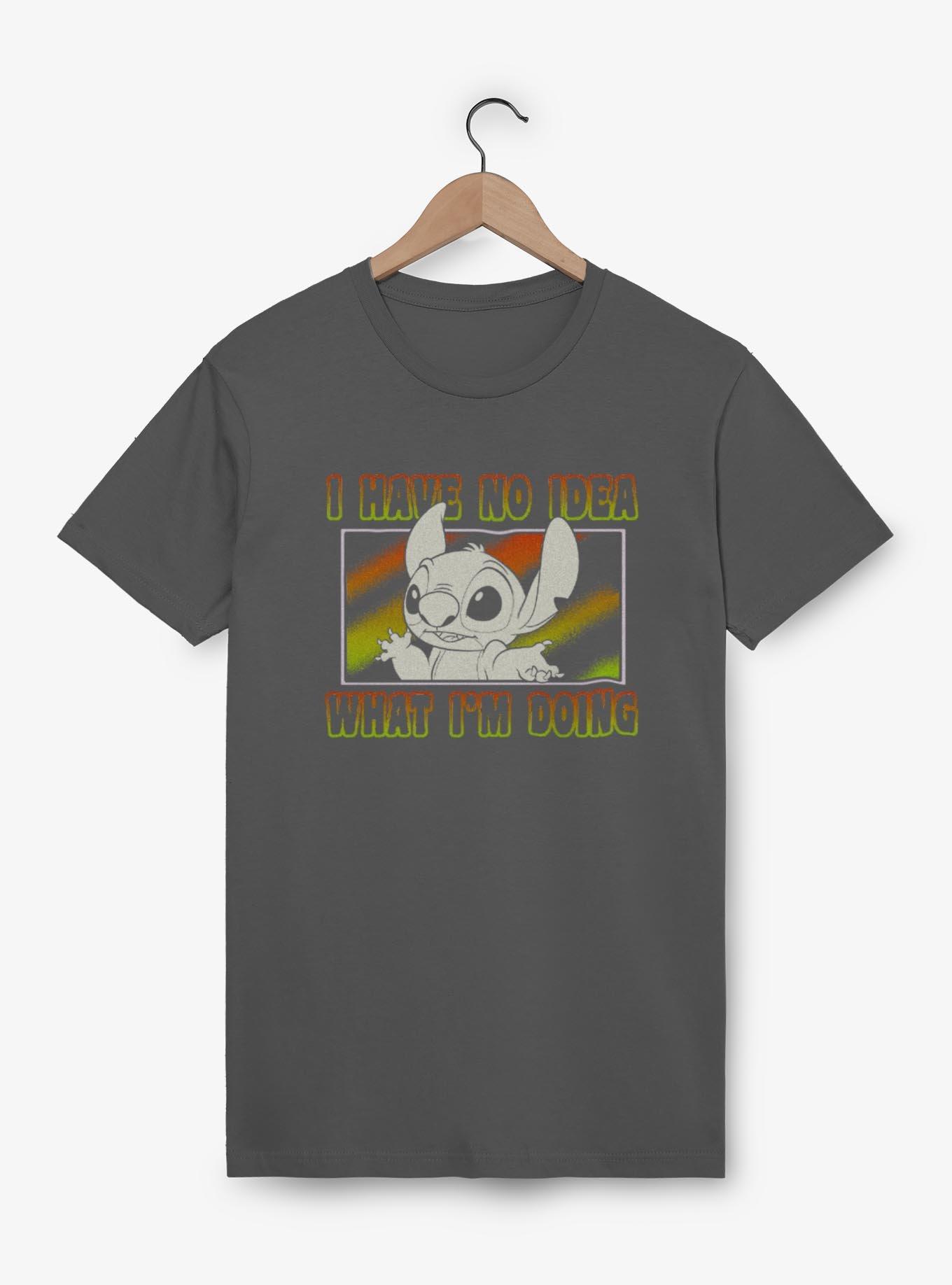 Disney Lilo & Stitch No Idea T-Shirt,New Products : American Fashion Style Bags On Sale