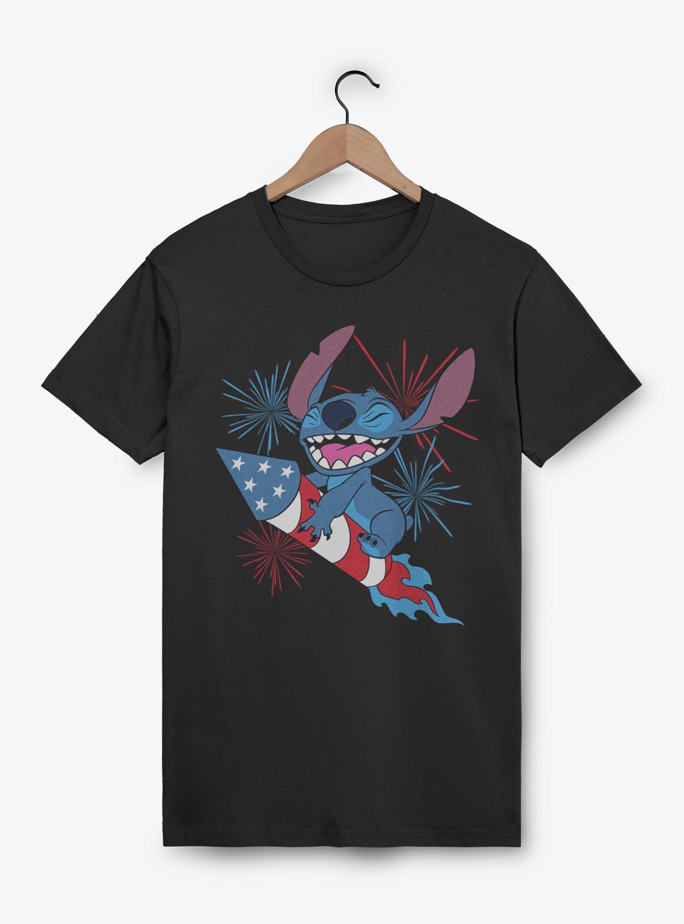 Disney Lilo & Stitch Fireworks T-Shirt,New Products : American Fashion Style Bags On Sale