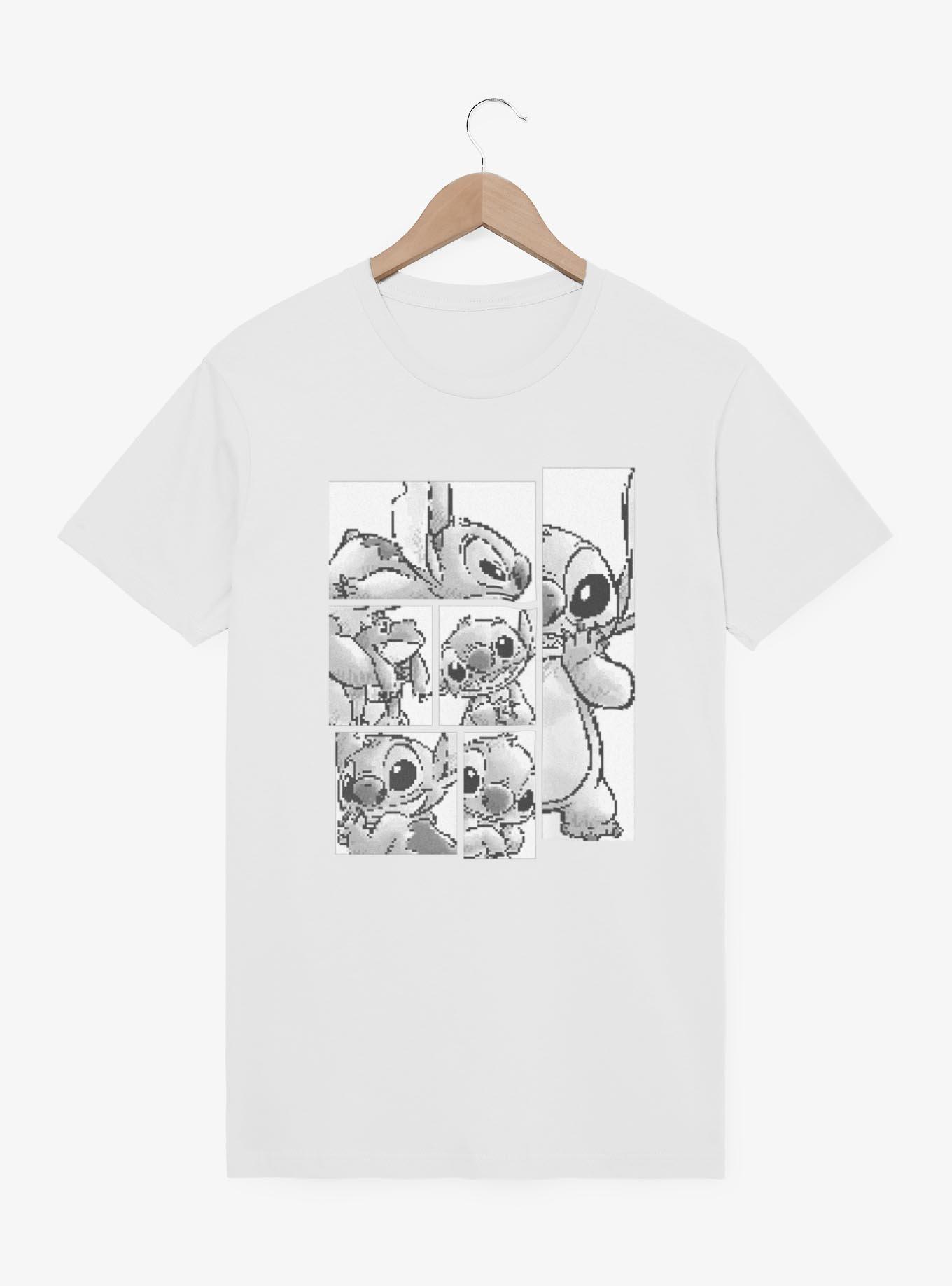 Disney Lilo & Stitch Sketch Panels Garment Dye T-Shirt,New Products : American Fashion Style Bags On Sale