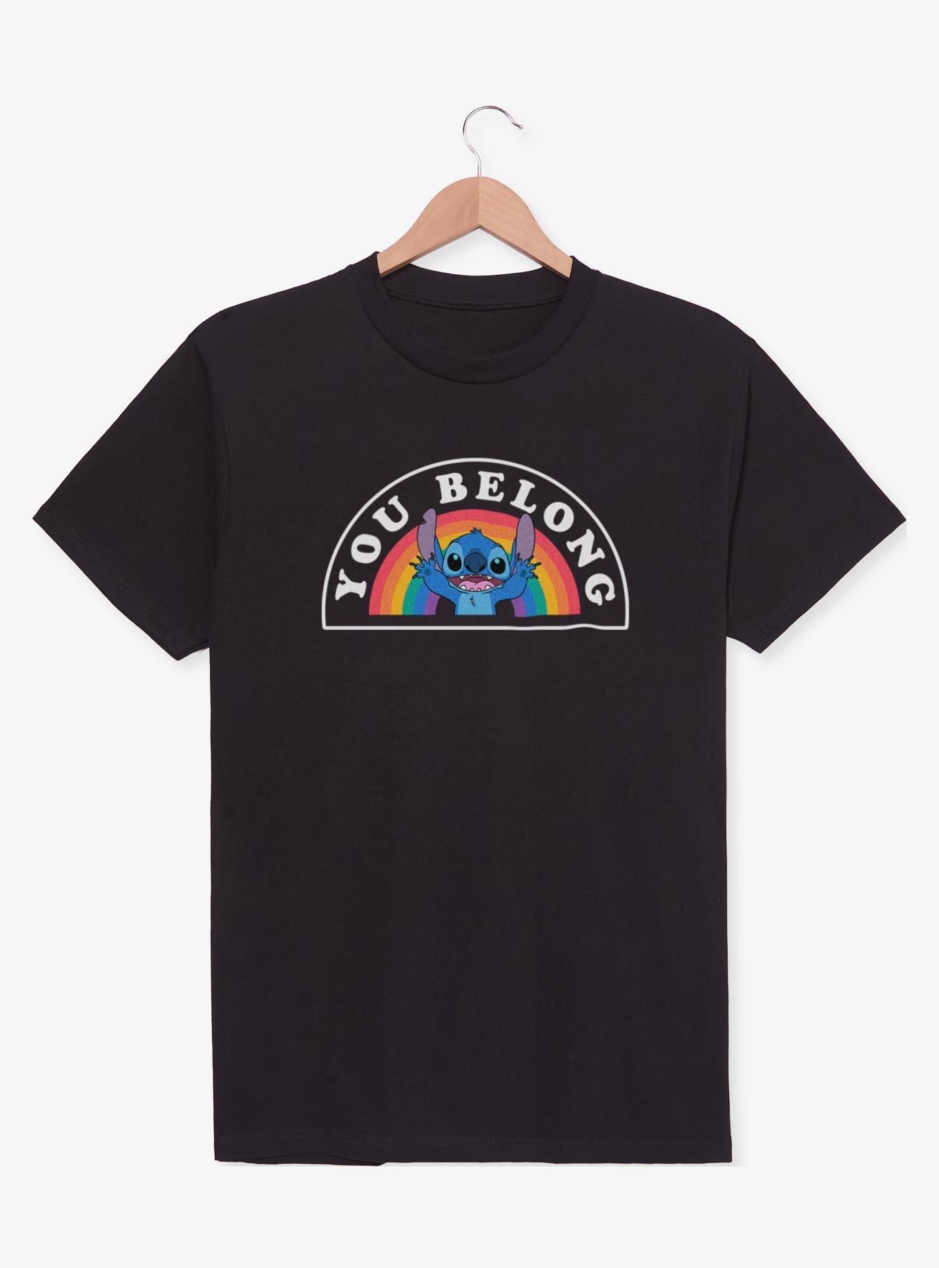 Disney Lilo & Stitch You Belong T-Shirt,New Products : American Fashion Style Bags On Sale