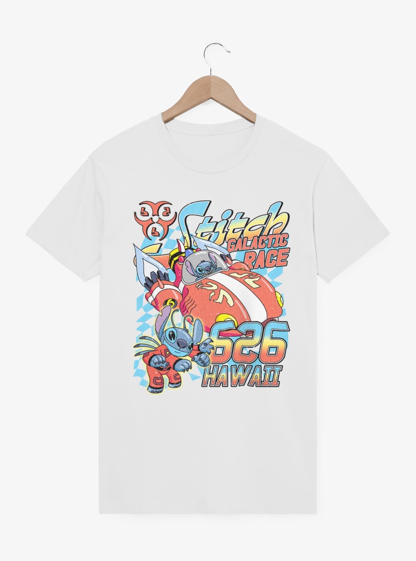 Disney Lilo & Stitch Galactic Race Garment Dye T-Shirt,New Products : American Fashion Style Bags On Sale