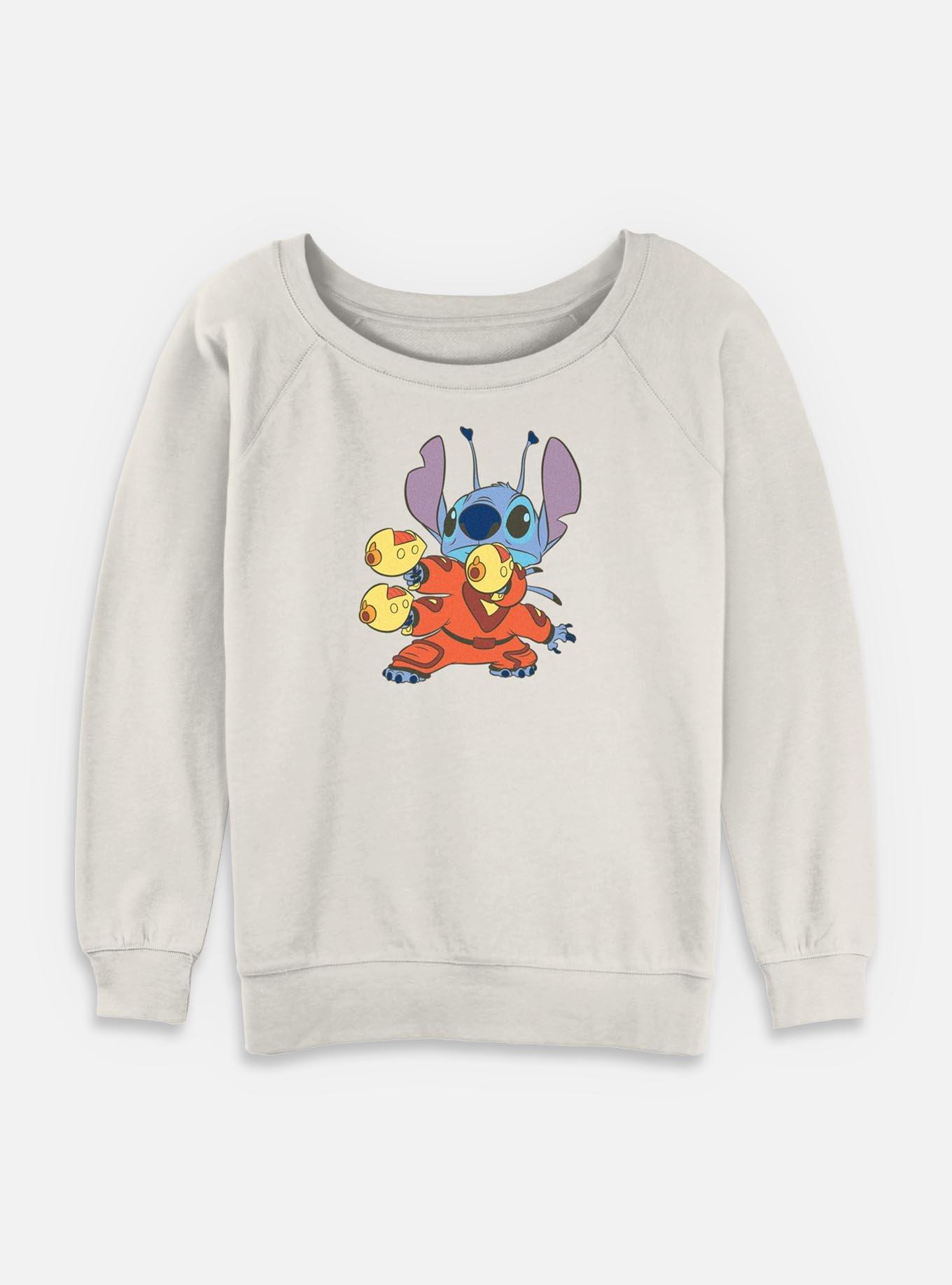 Disney Lilo & Stitch Blasters Womens Slouchy Sweatshirt,New Products : American Fashion Style Bags On Sale