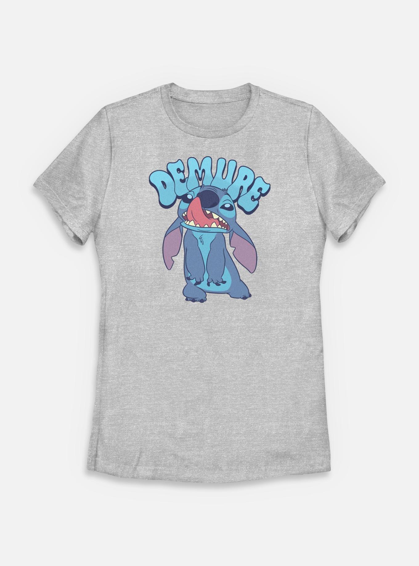 Disney Lilo & Stitch Demure Alien Womens T-Shirt,New Products : American Fashion Style Bags On Sale