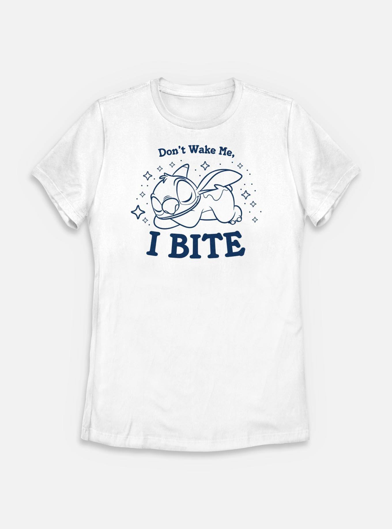 Disney Lilo & Stitch Don't Wake Me I Bite Womens T-Shirt, , hi-res