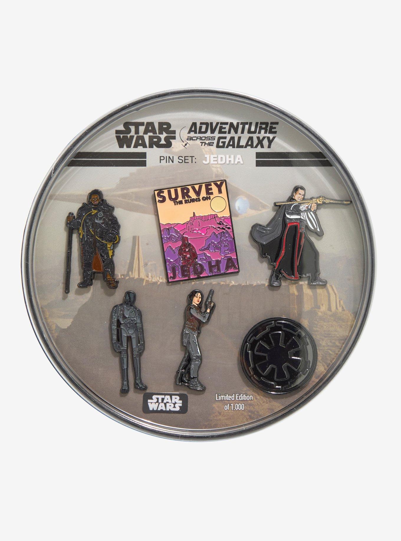 Star Wars Adventure Across The Galaxy Jedha Enamel Pin Set, , hi-res