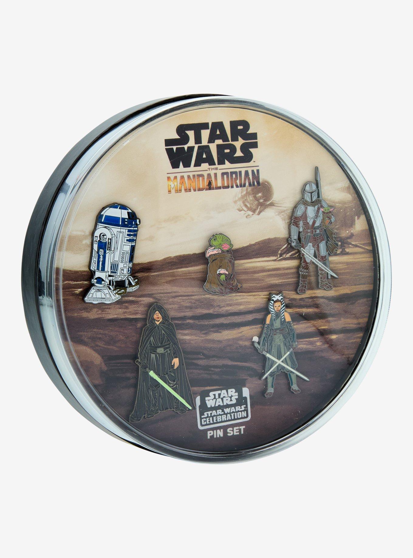 Star Wars The Mandalorian Star Wars Celebration Enamel Pin Set, , hi-res
