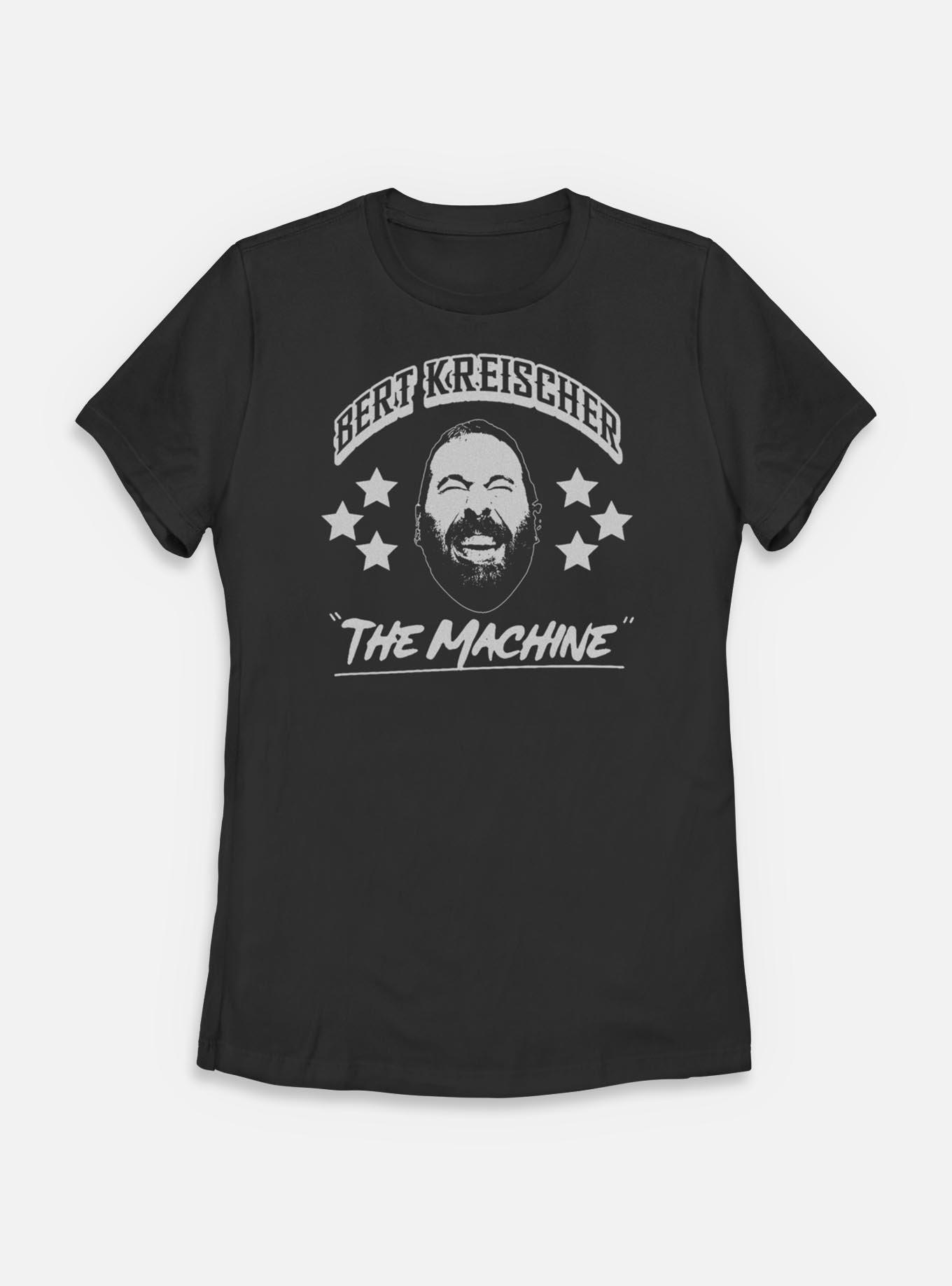 Bert Kreischer The Machine Stars Womens T-Shirt,New Products : American Fashion Style Bags On Sale