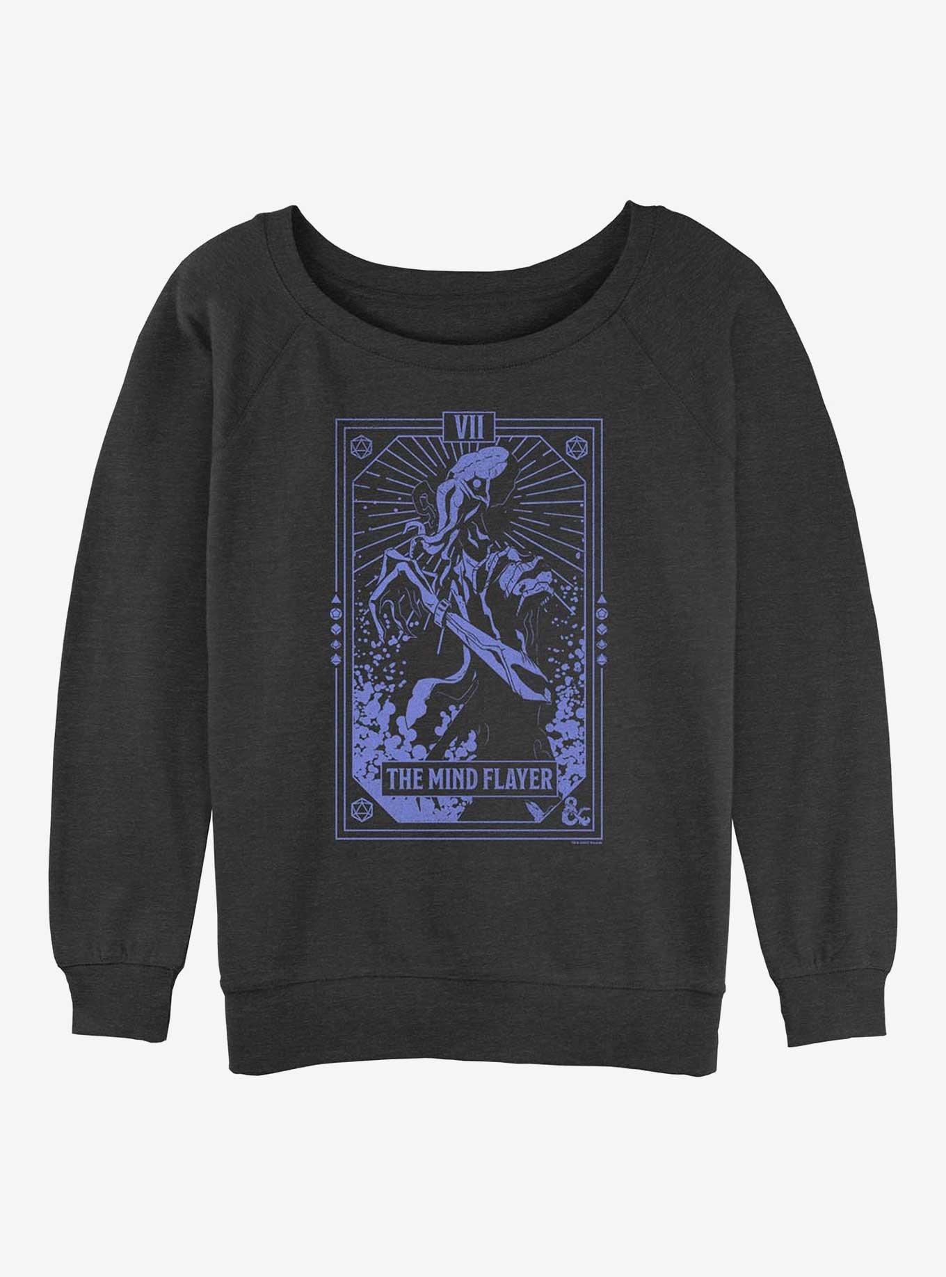 Dungeons & Dragons Mindflayer Tarot Girls Slouchy Sweatshirt, , hi-res